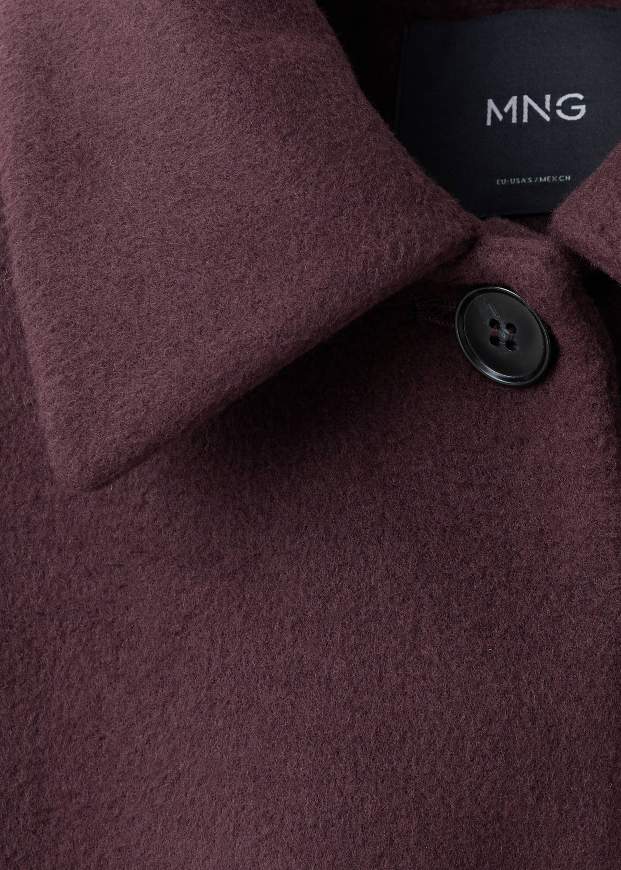 Short coat with a shirt collar - Details of the article 8