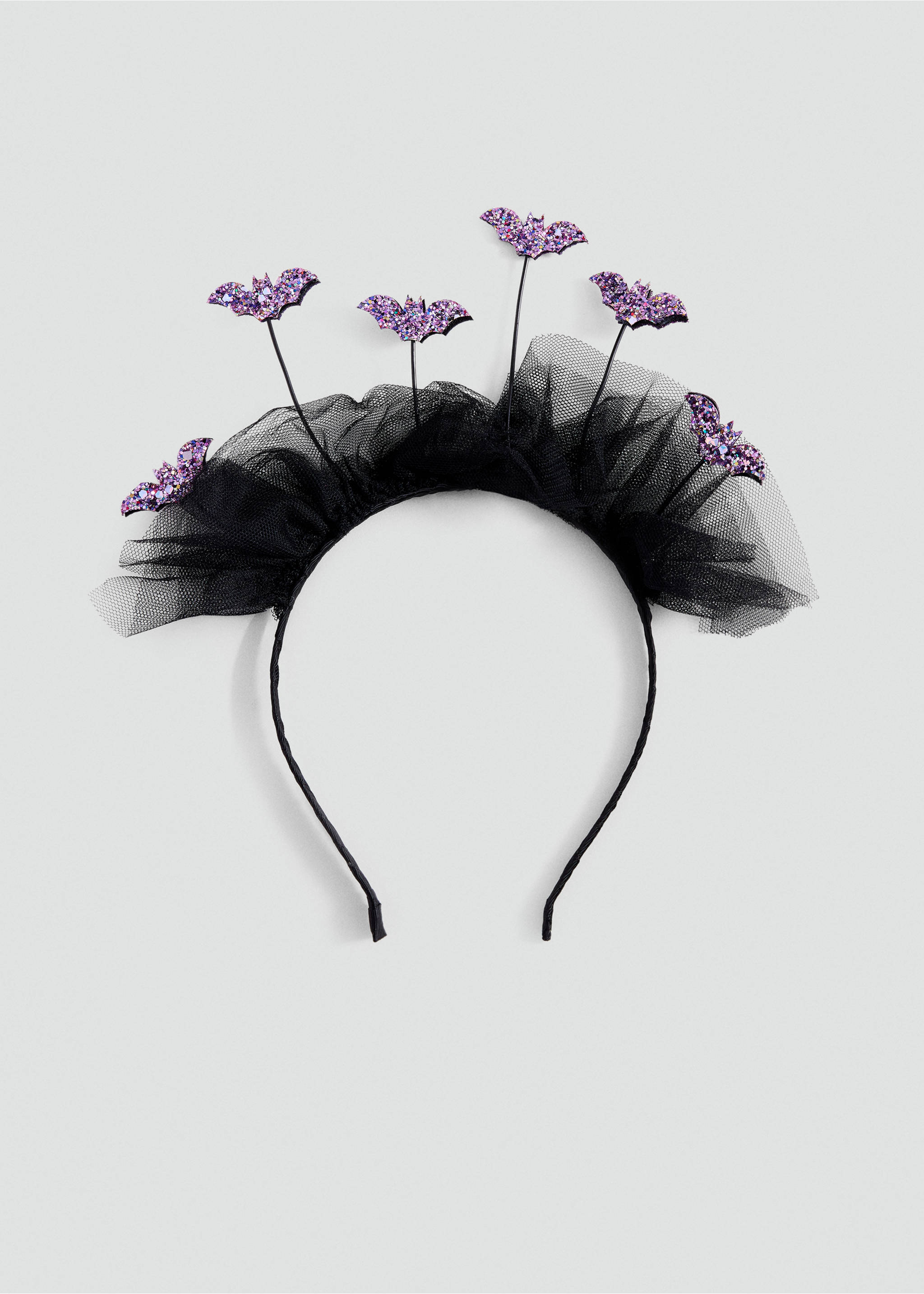 Glitter bat headband - Article without model, Black. Ref: 37007124-00.