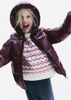 Knitted sweater with trim — Pink 3