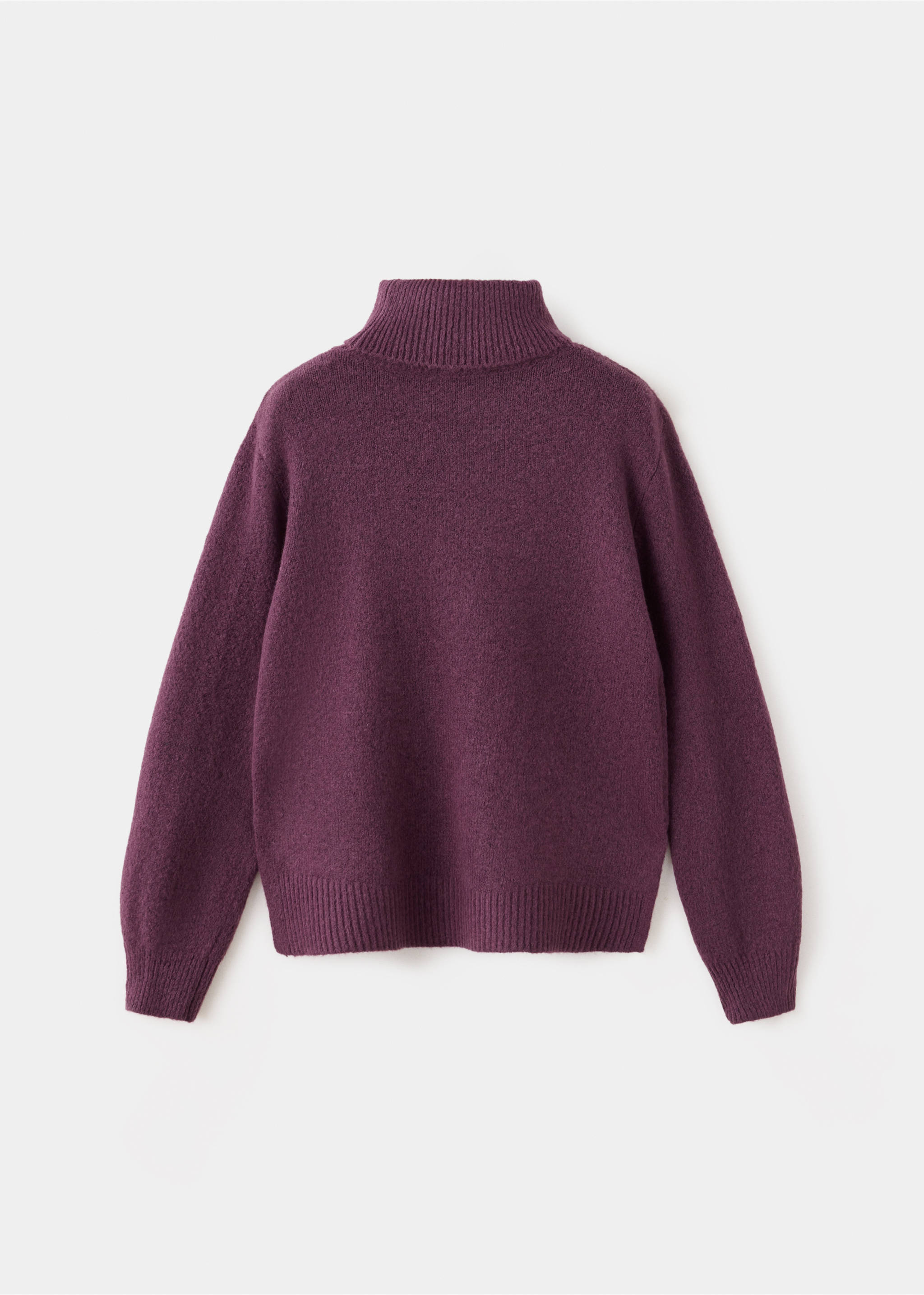 Pull viola - Verso de l’article, Grenat. Ref: 37007128-00.