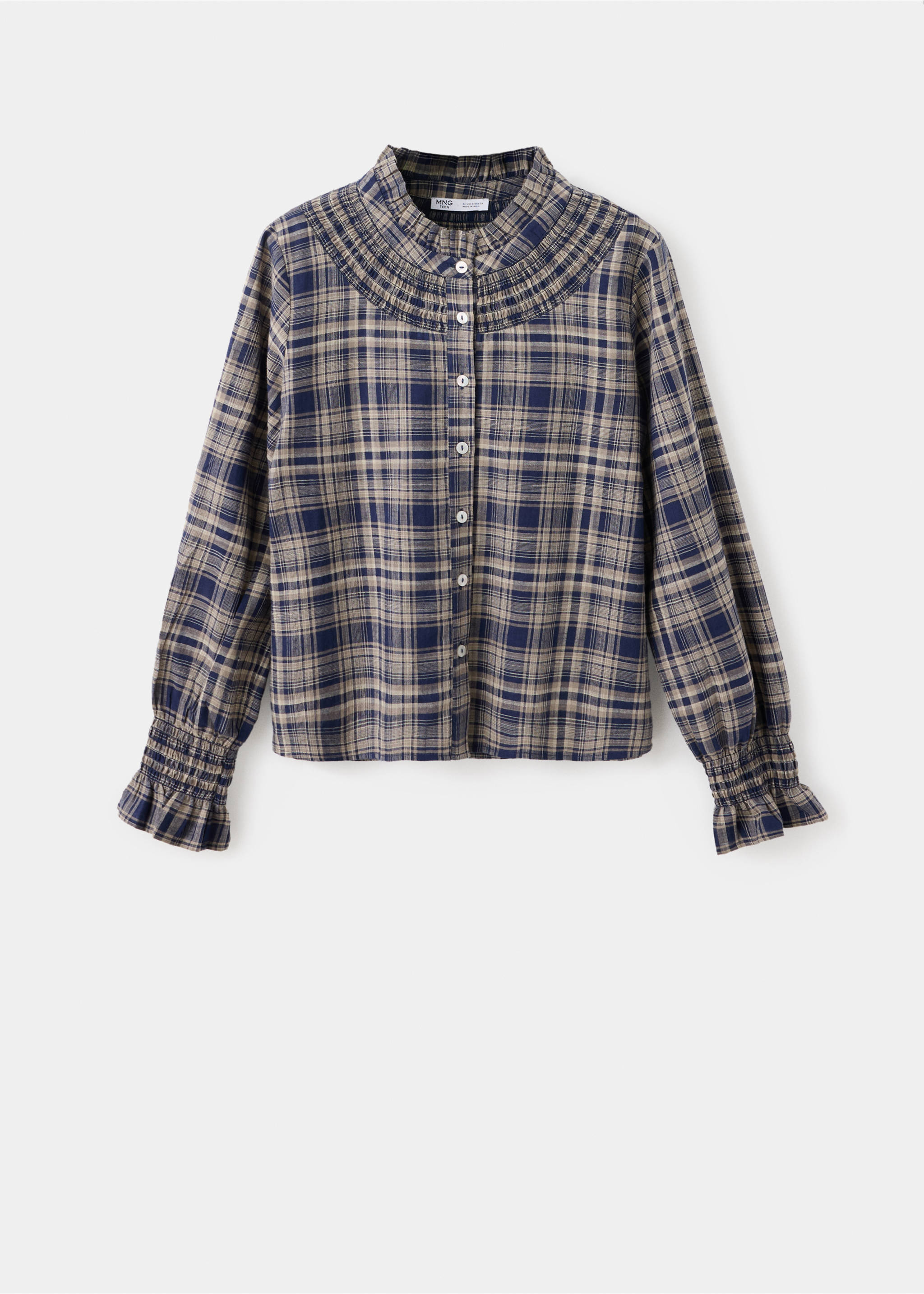 Blouse kent - Article without model, Indigo Blue. Ref: 37007135-00.