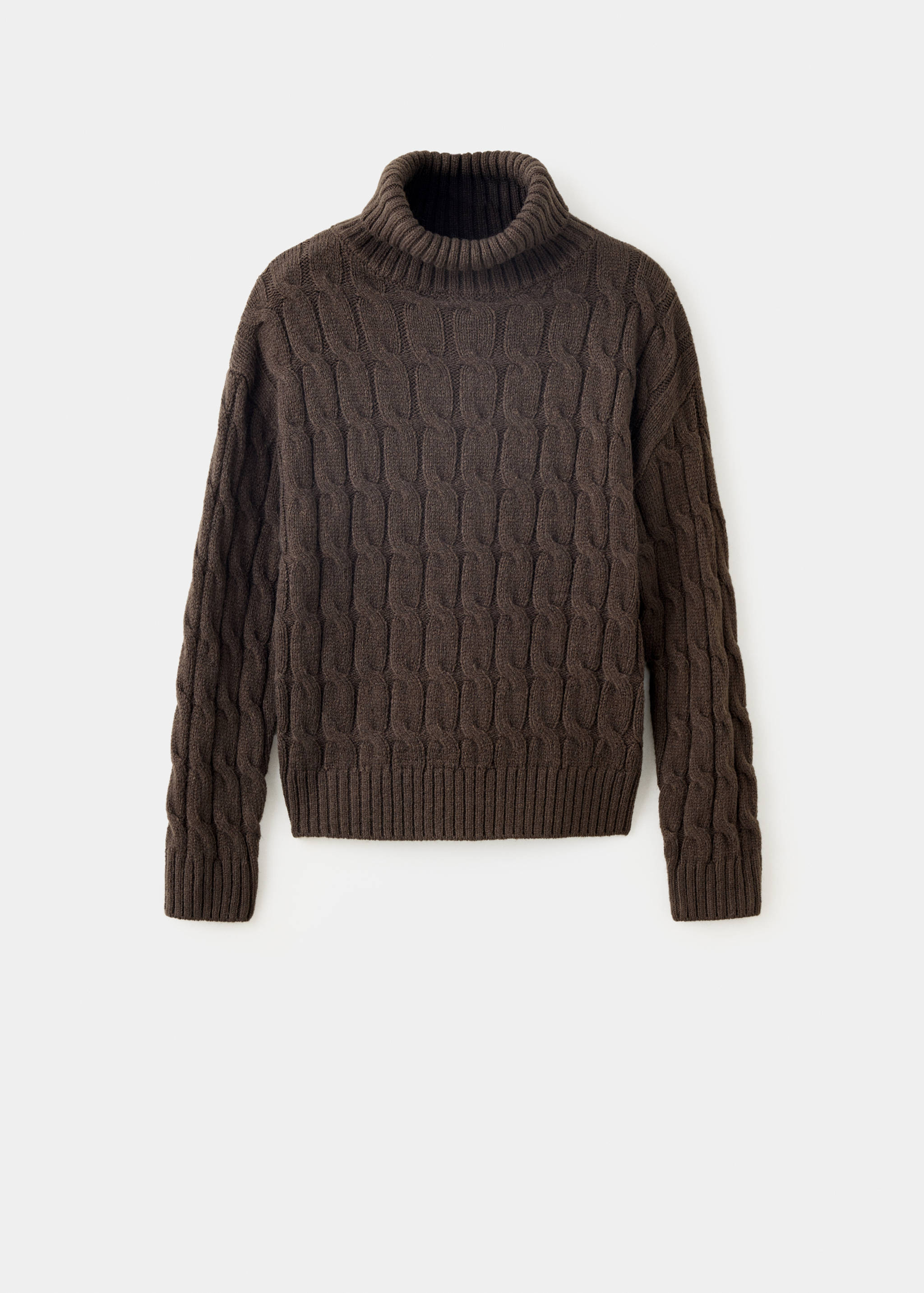 Twisted turtleneck sweater - Article without model
