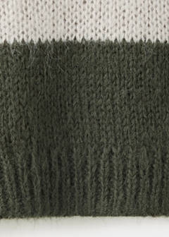 Striped sweater — Green 7