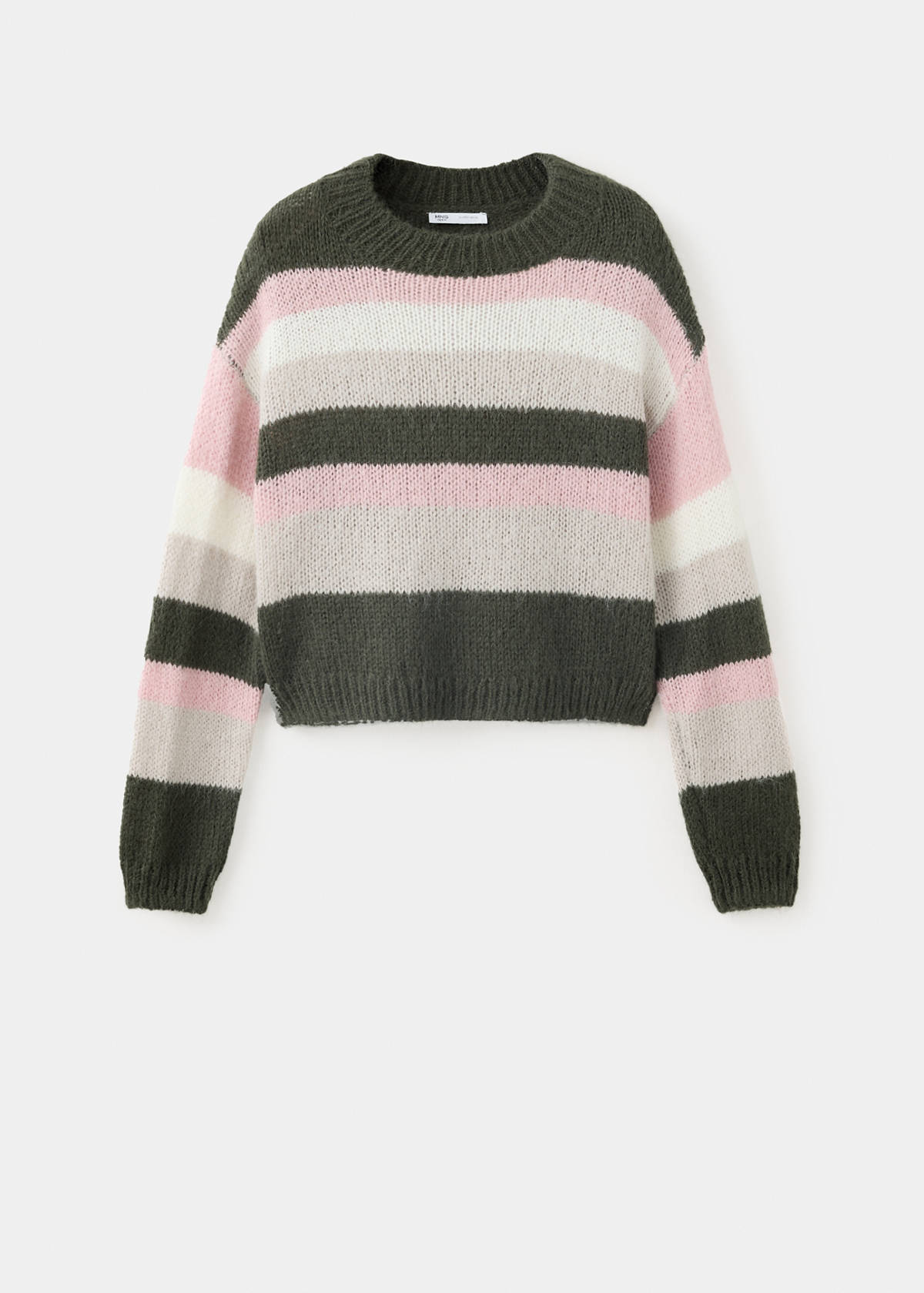 Striped sweater — Green
