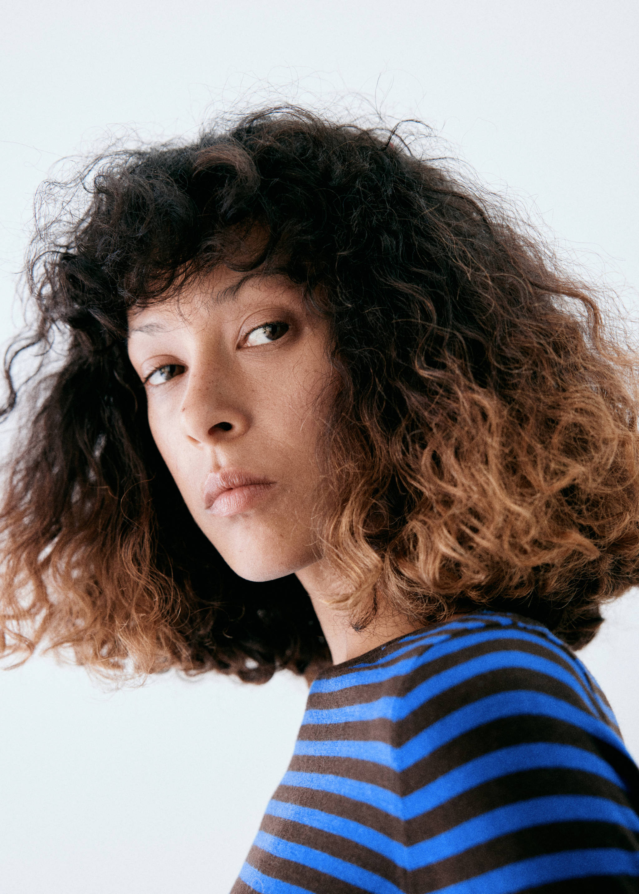 Knit striped sweater - Details of the article 1