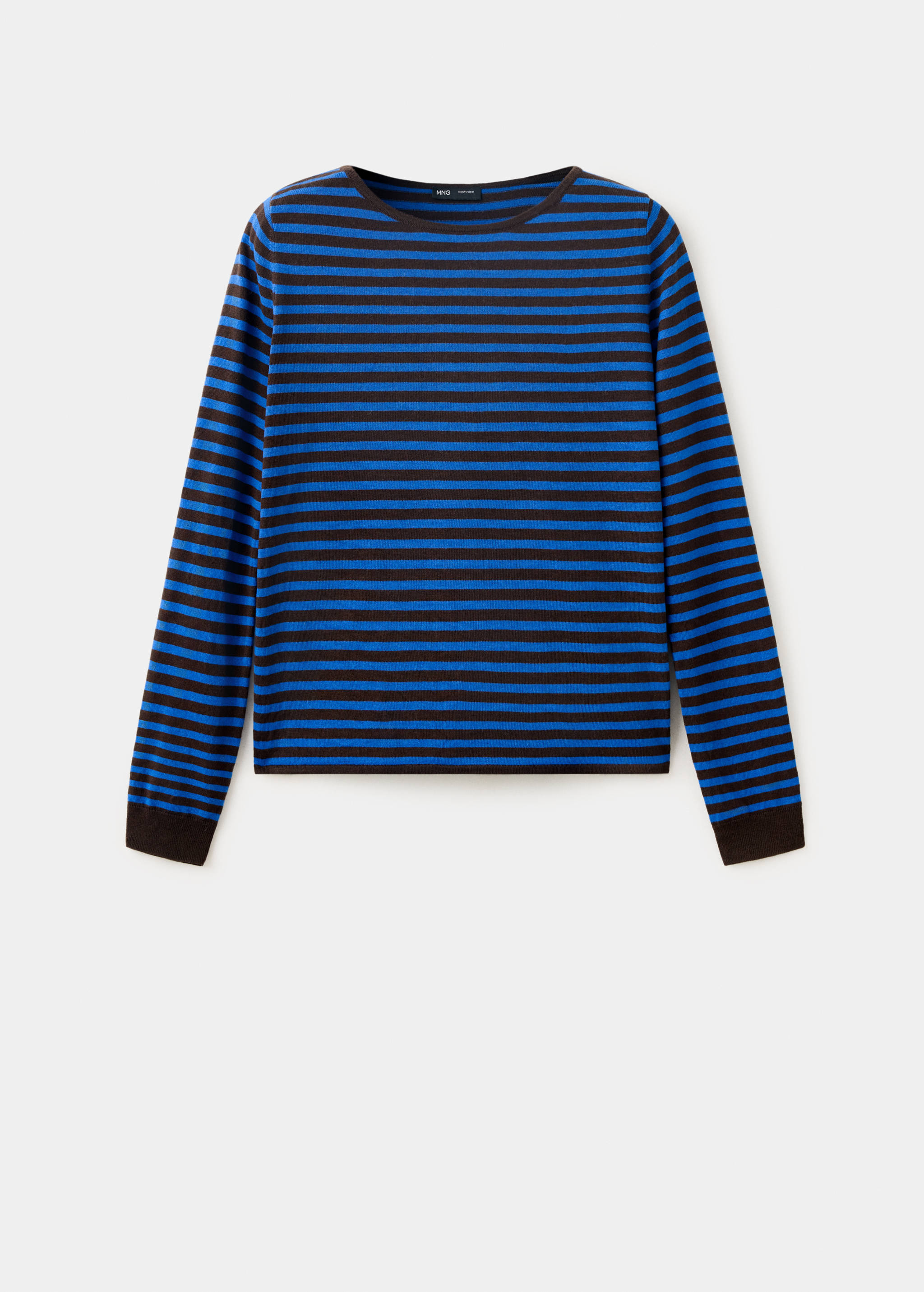 Knit striped sweater - Article without model