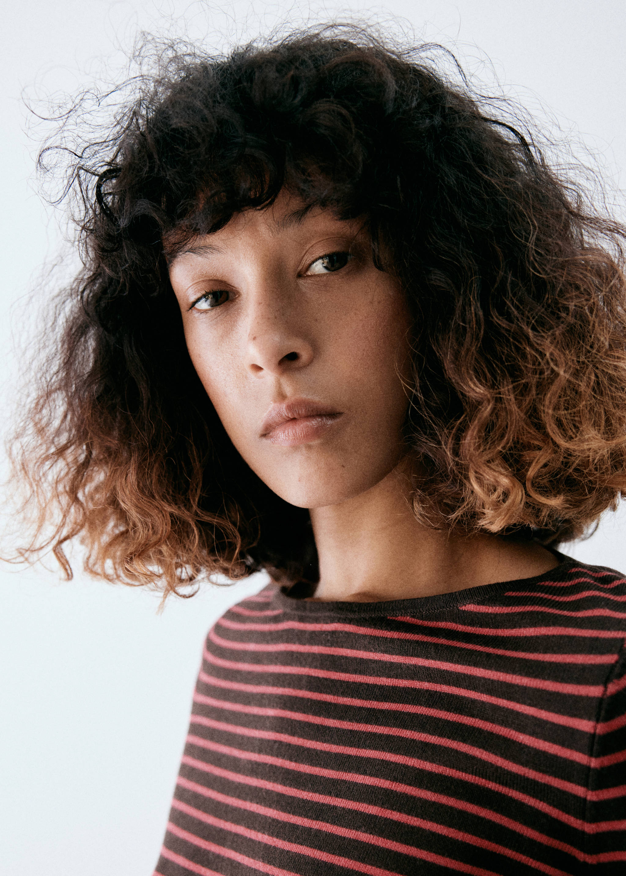 Knit striped sweater - Details of the article 1