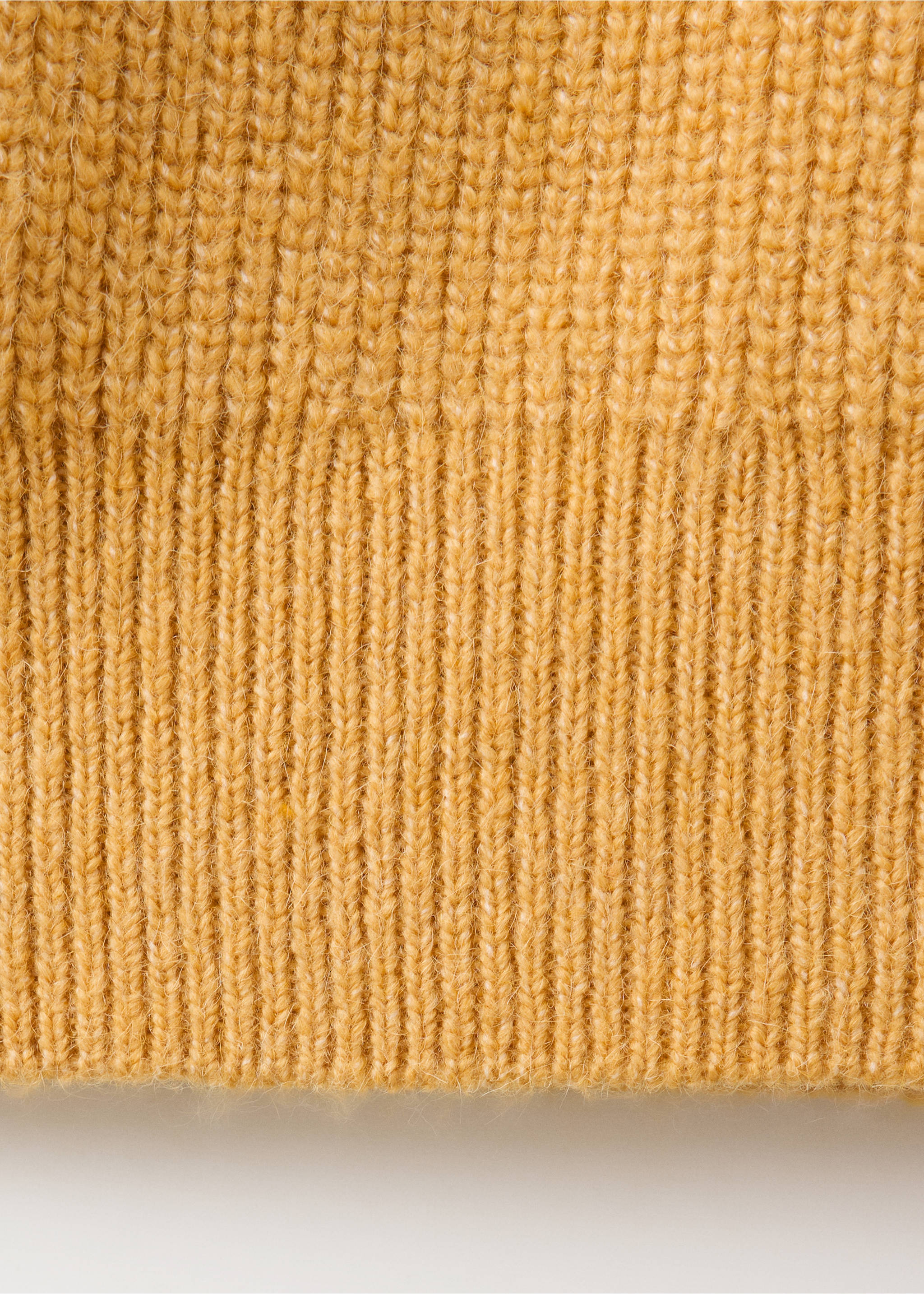 Pull-over col roulé fermeture Éclair - Détail de l'article 0, Moutarde. Ref: 37007798-00.