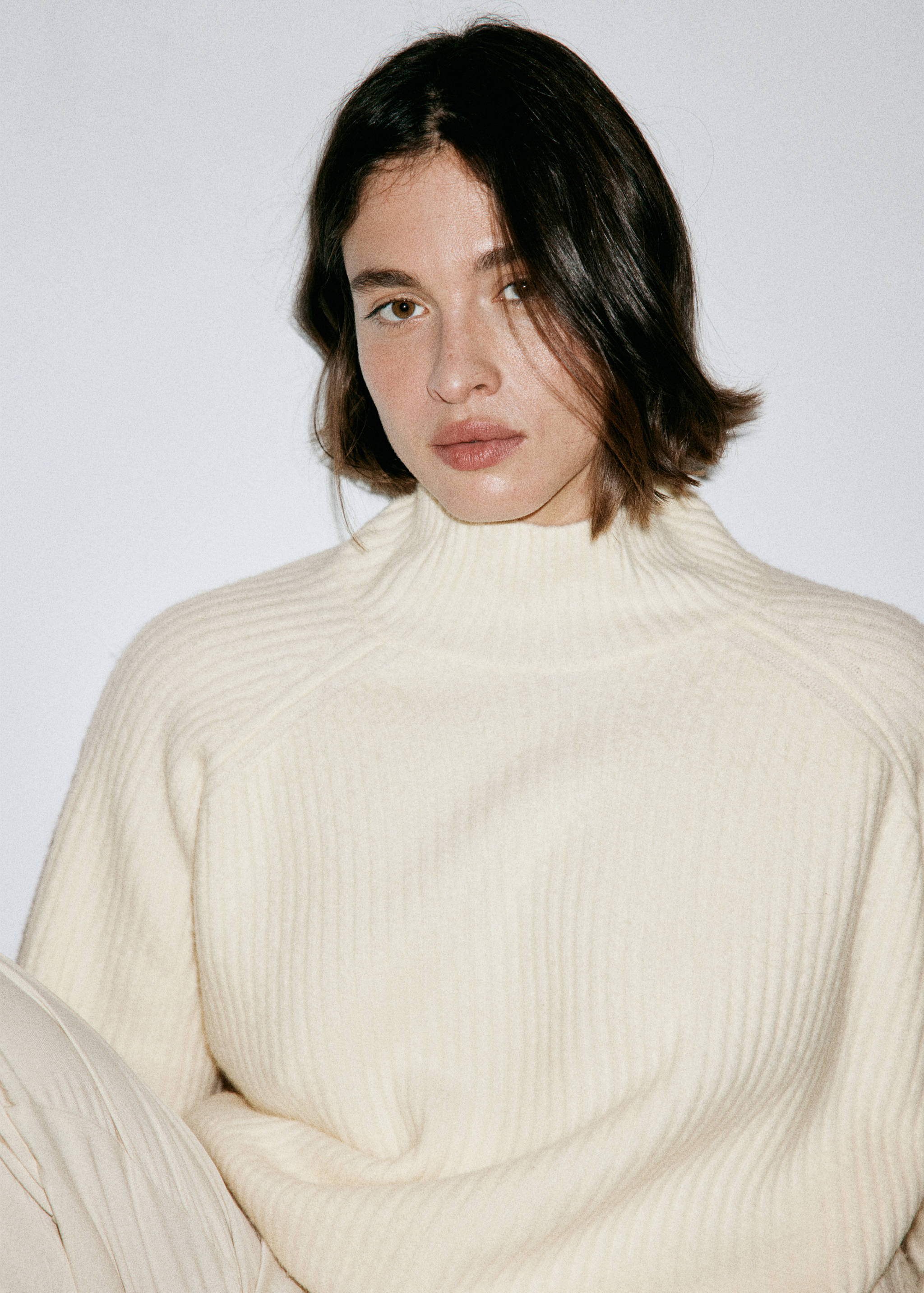 Marl high-neck jumper - Details of the article 4