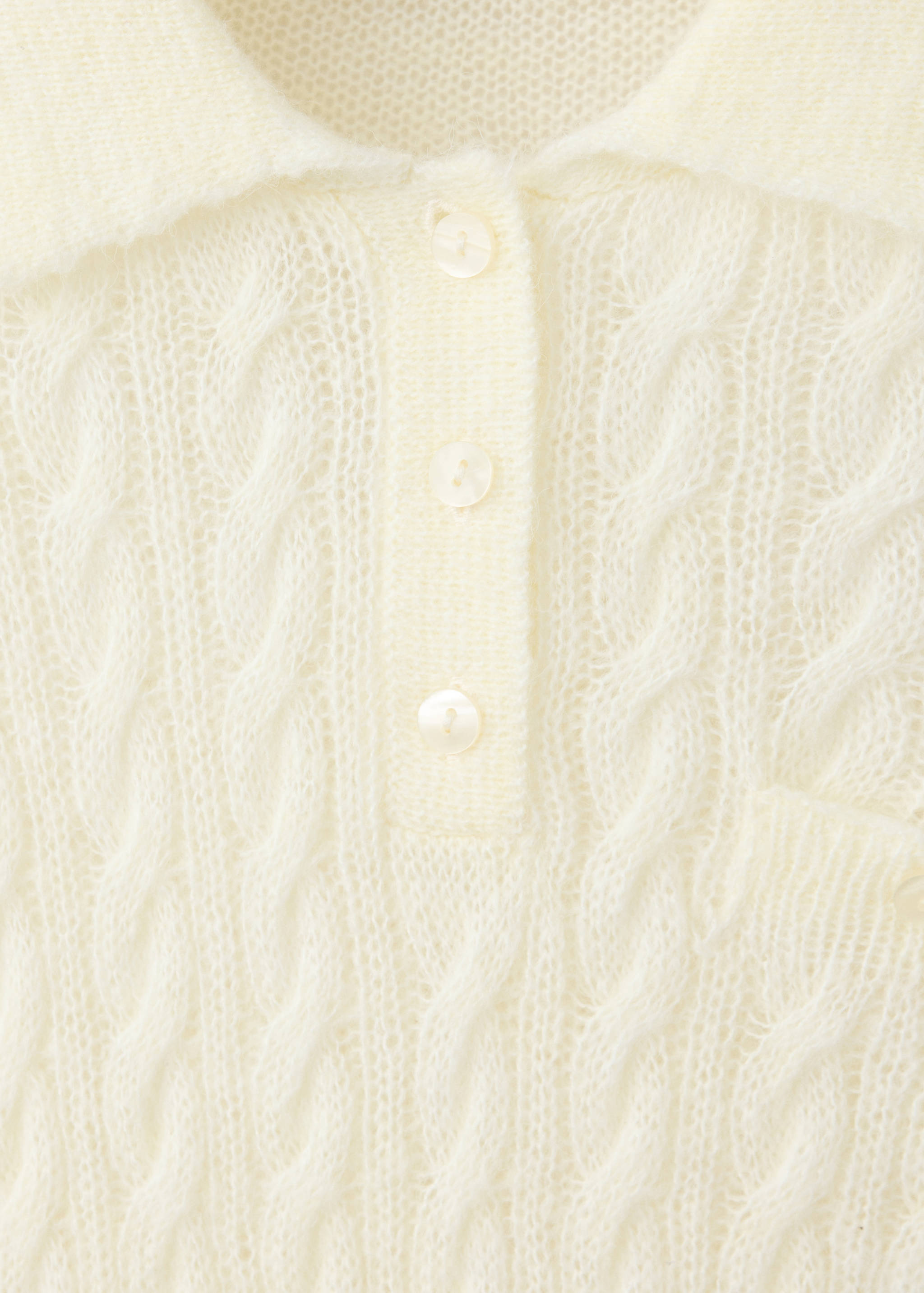 Jersey trenzado cuello polo - Detalle del artículo 8