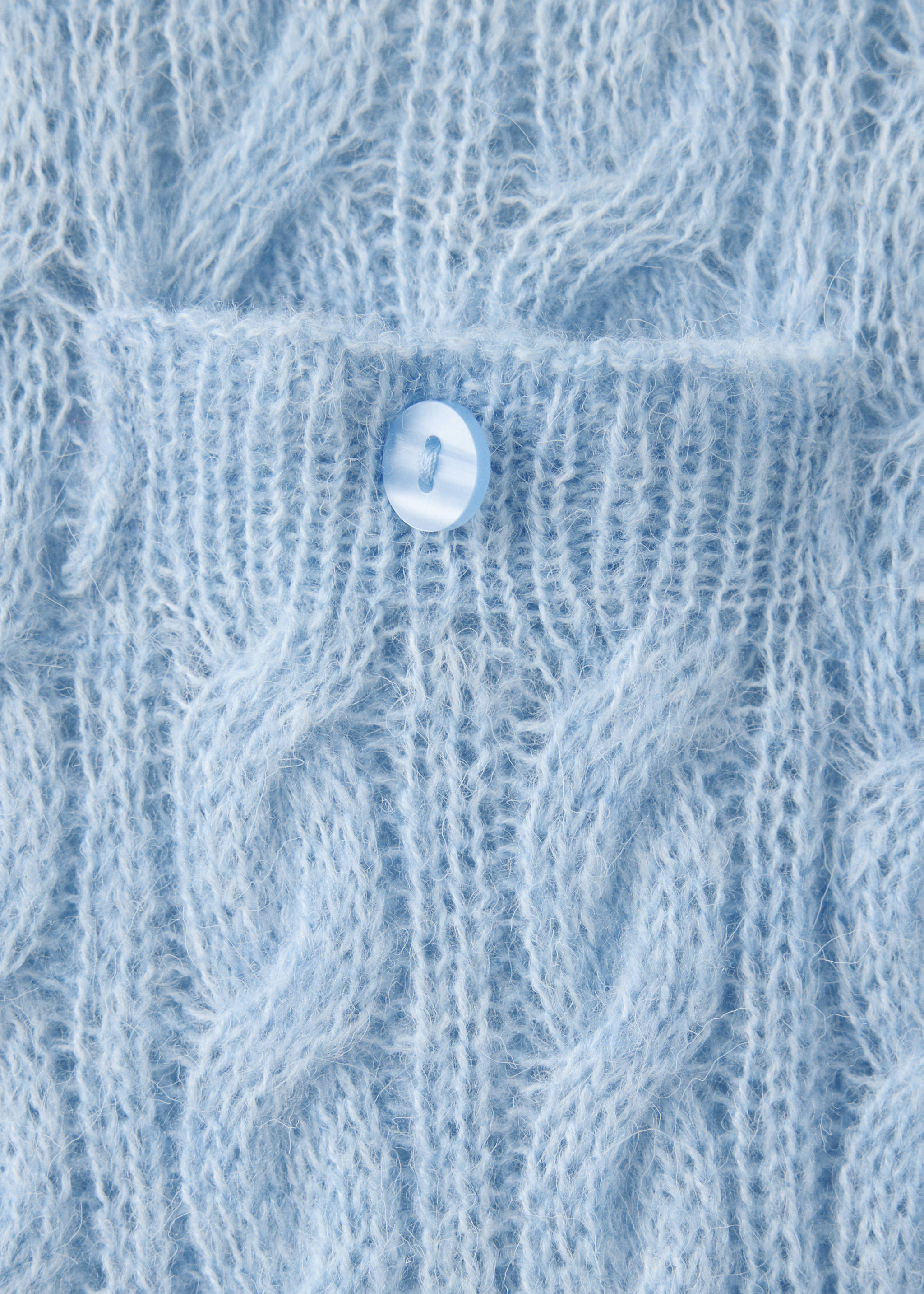 Jersey trenzado cuello polo - Detalle del artículo 0