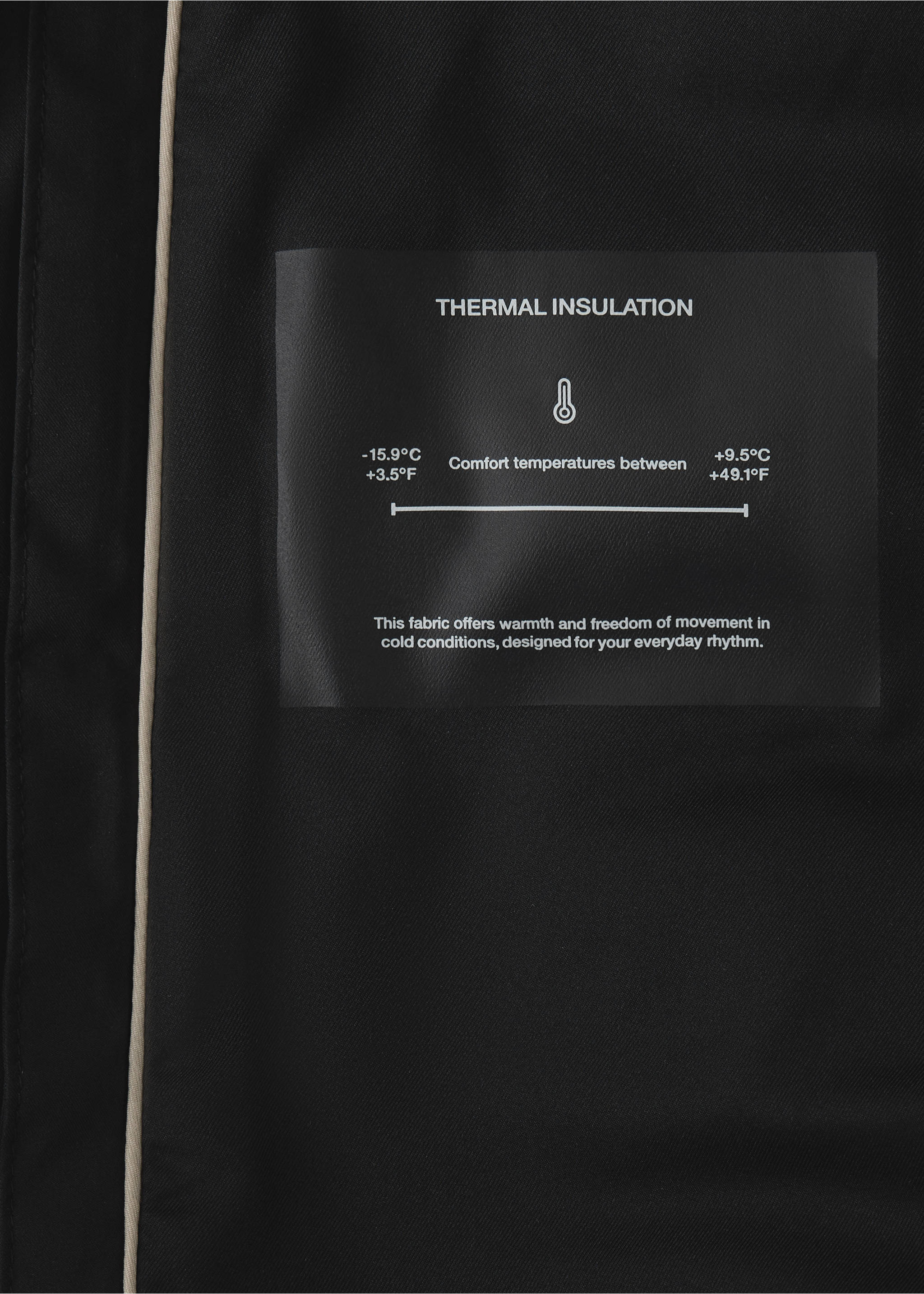 Anorak rembourrage water repellent - Détail de l'article 9, Noir. Ref: 37007886-00.