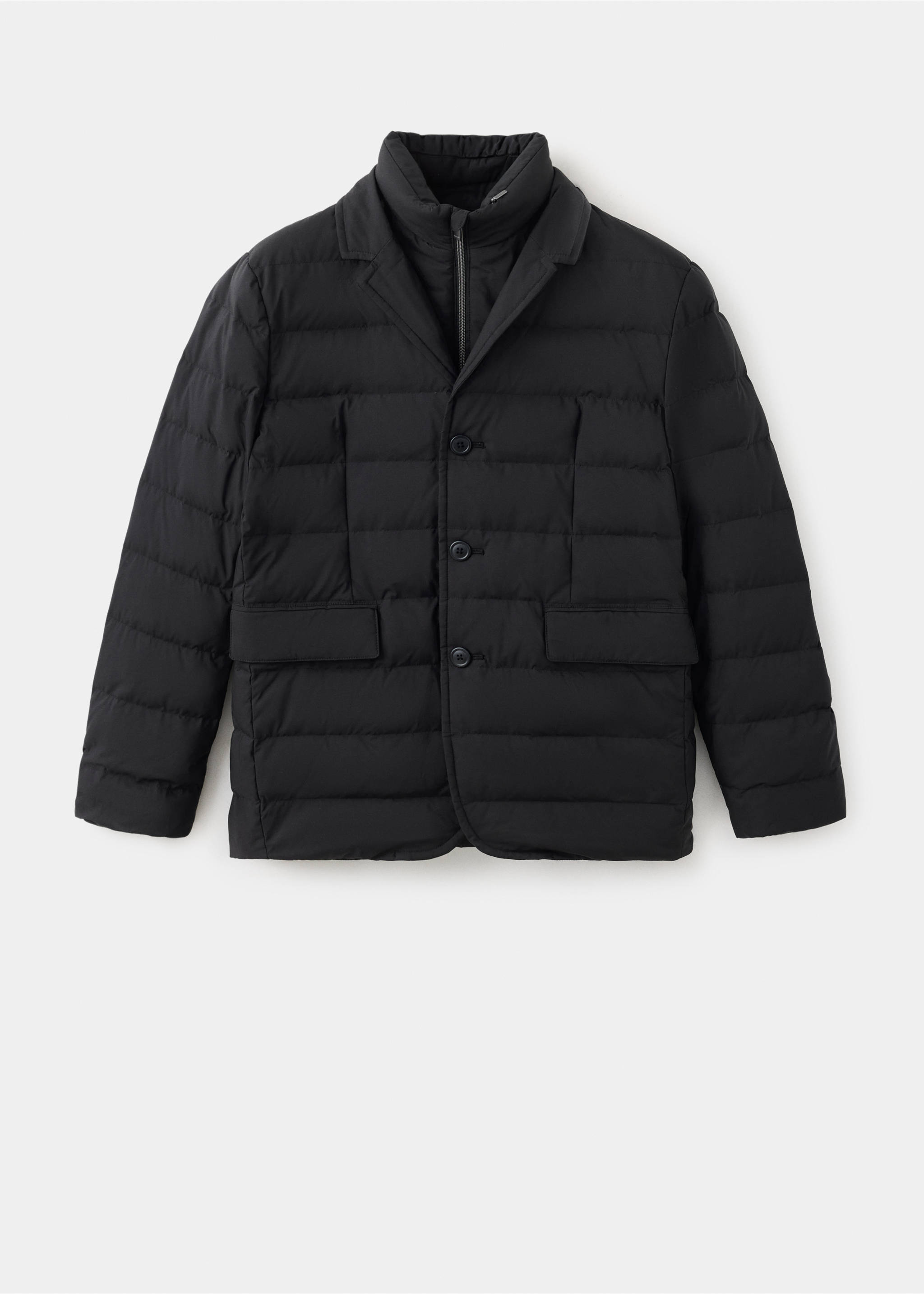 Anorac enconxat repel·lent a l'aigua - Article sense model, Negre. Ref: 37007886-00.