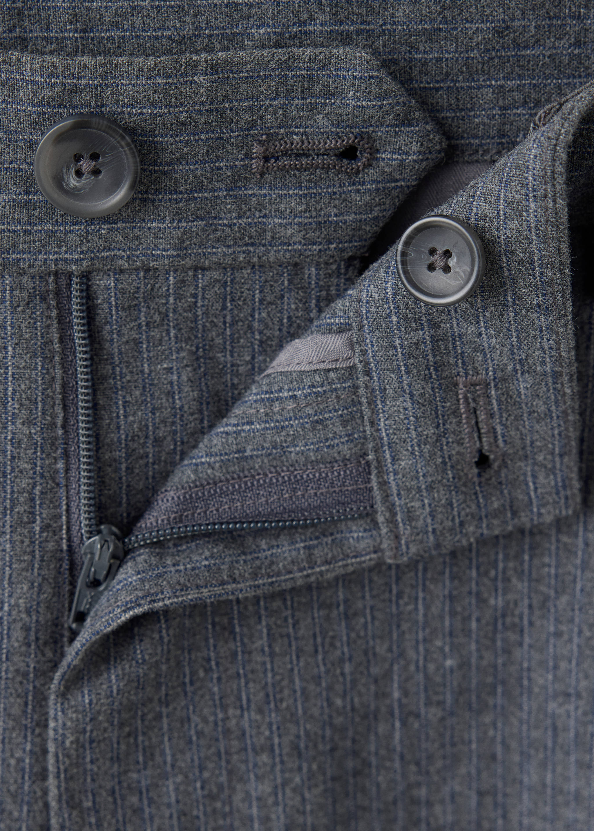 Pantalon flanelle regular-fit - Détail de l'article 0