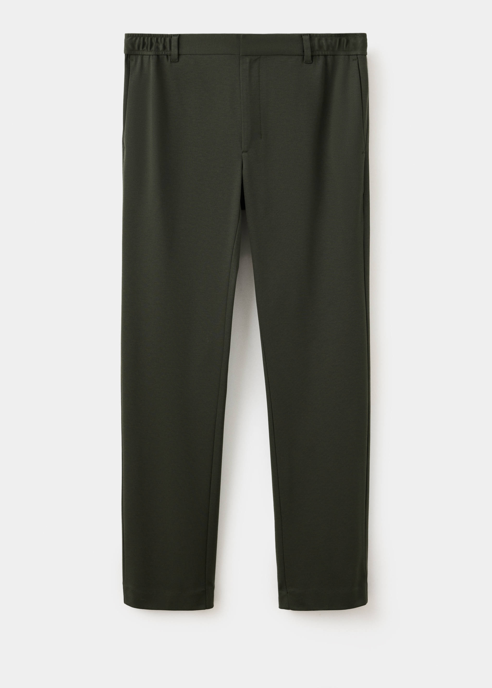 Pantalon slim fit en mélange de laine thermorégulant - Article sans modèle
