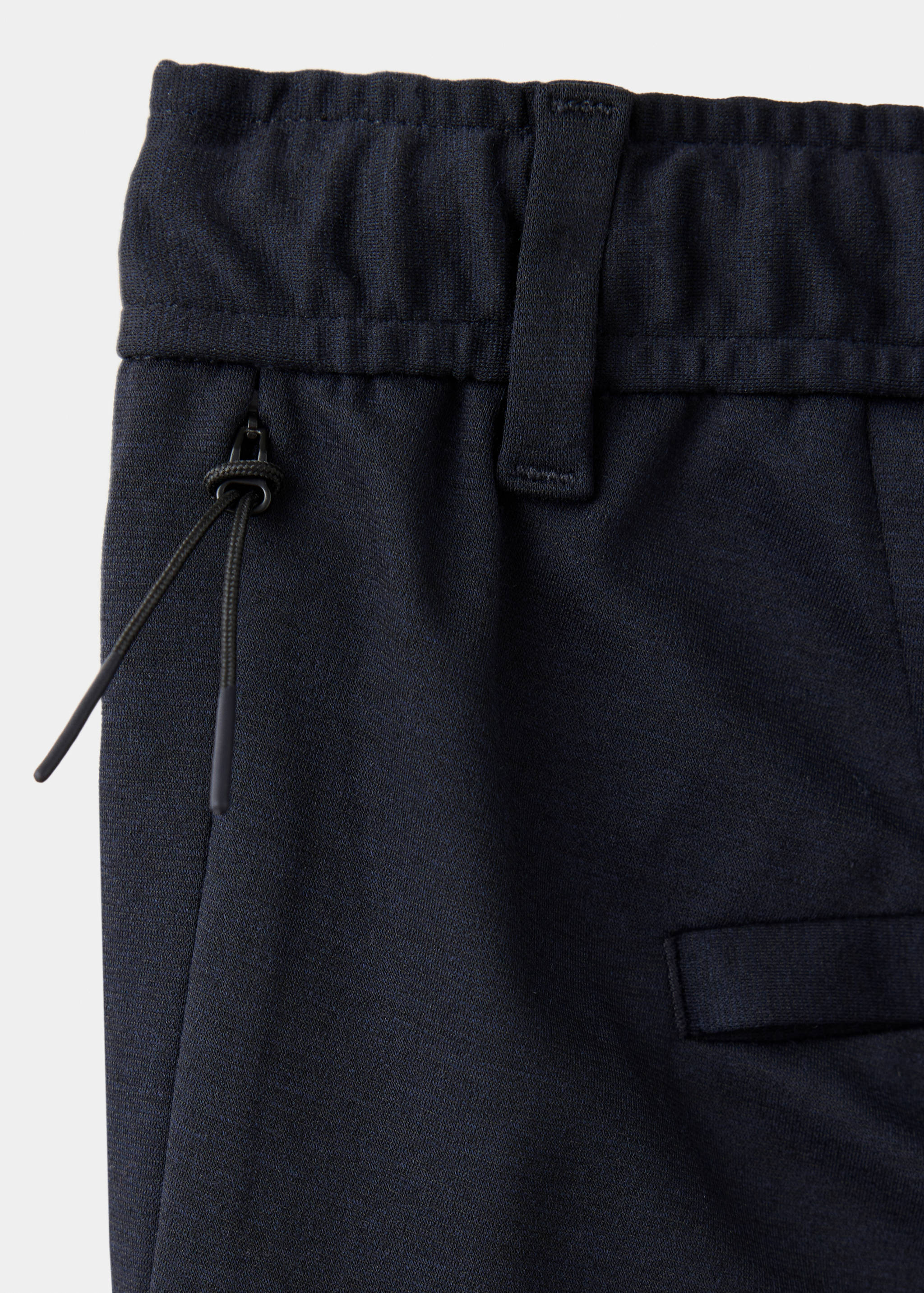 Pantalon slim fit en mélange de laine thermorégulant - Détail de l'article 0