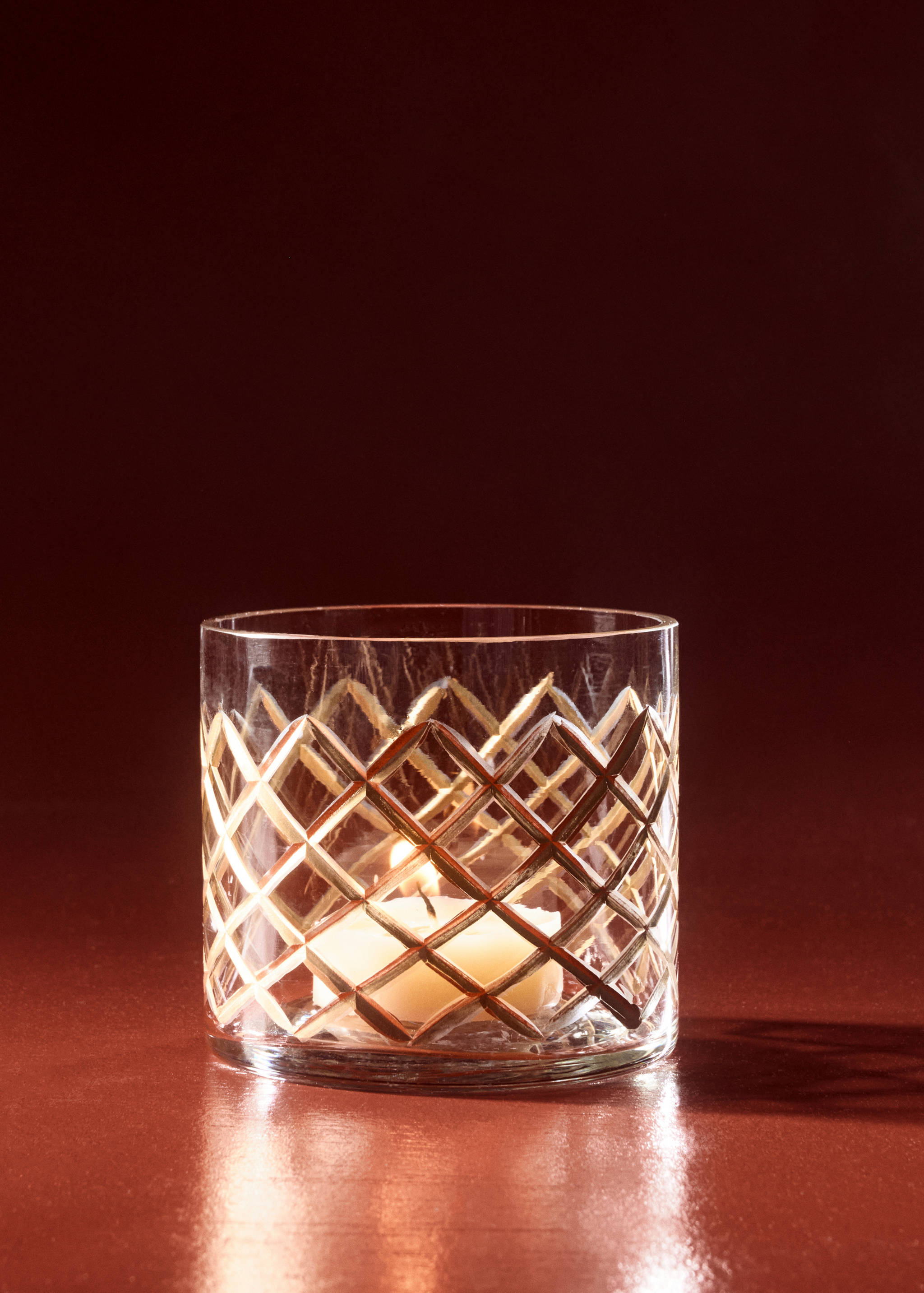 Glaswindlicht mit Relief - Allgemeine Ansicht
