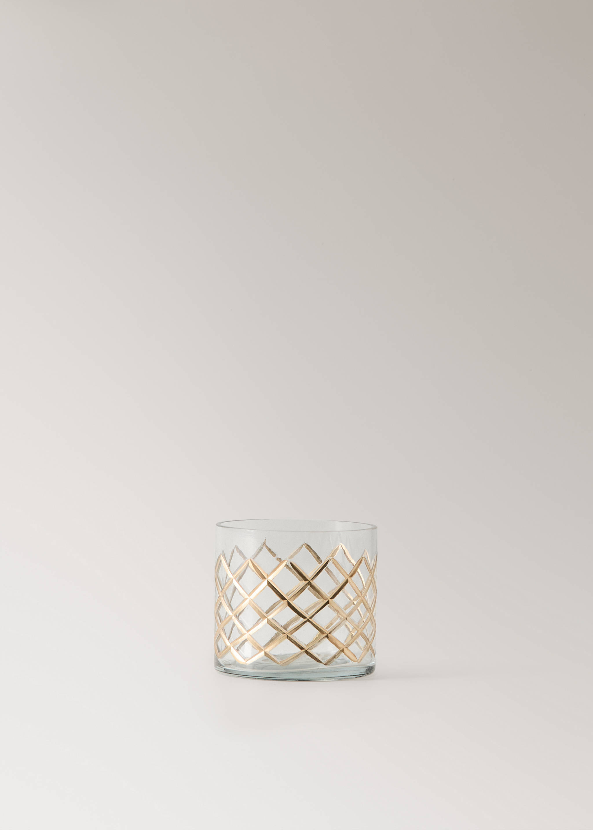 Glaswindlicht mit Relief - Artikel ohne Model