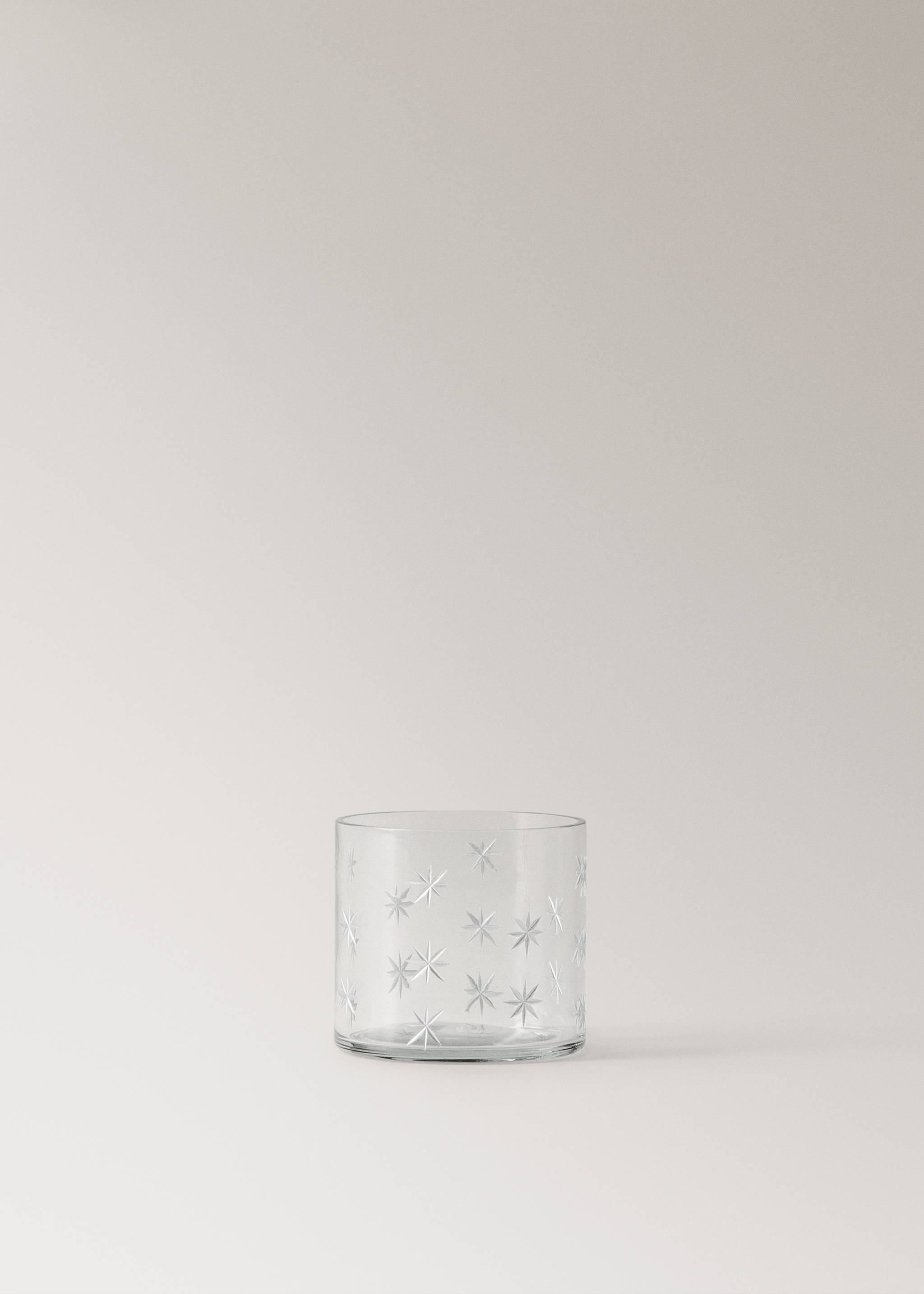 Glaswindlicht mit Relief - Artikel ohne Model