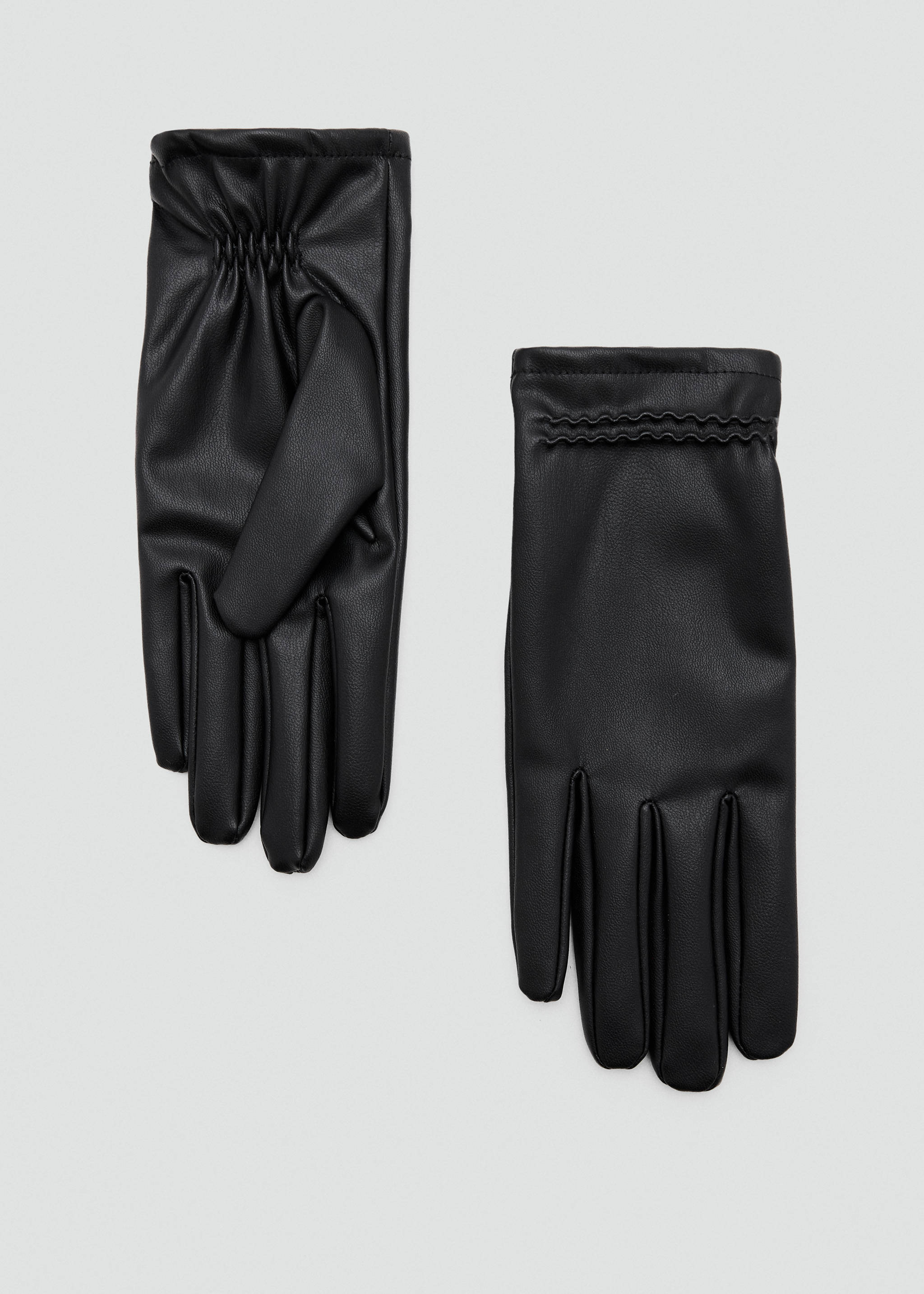 Handschuhe mit gerafftem Detail - Artikel ohne Model