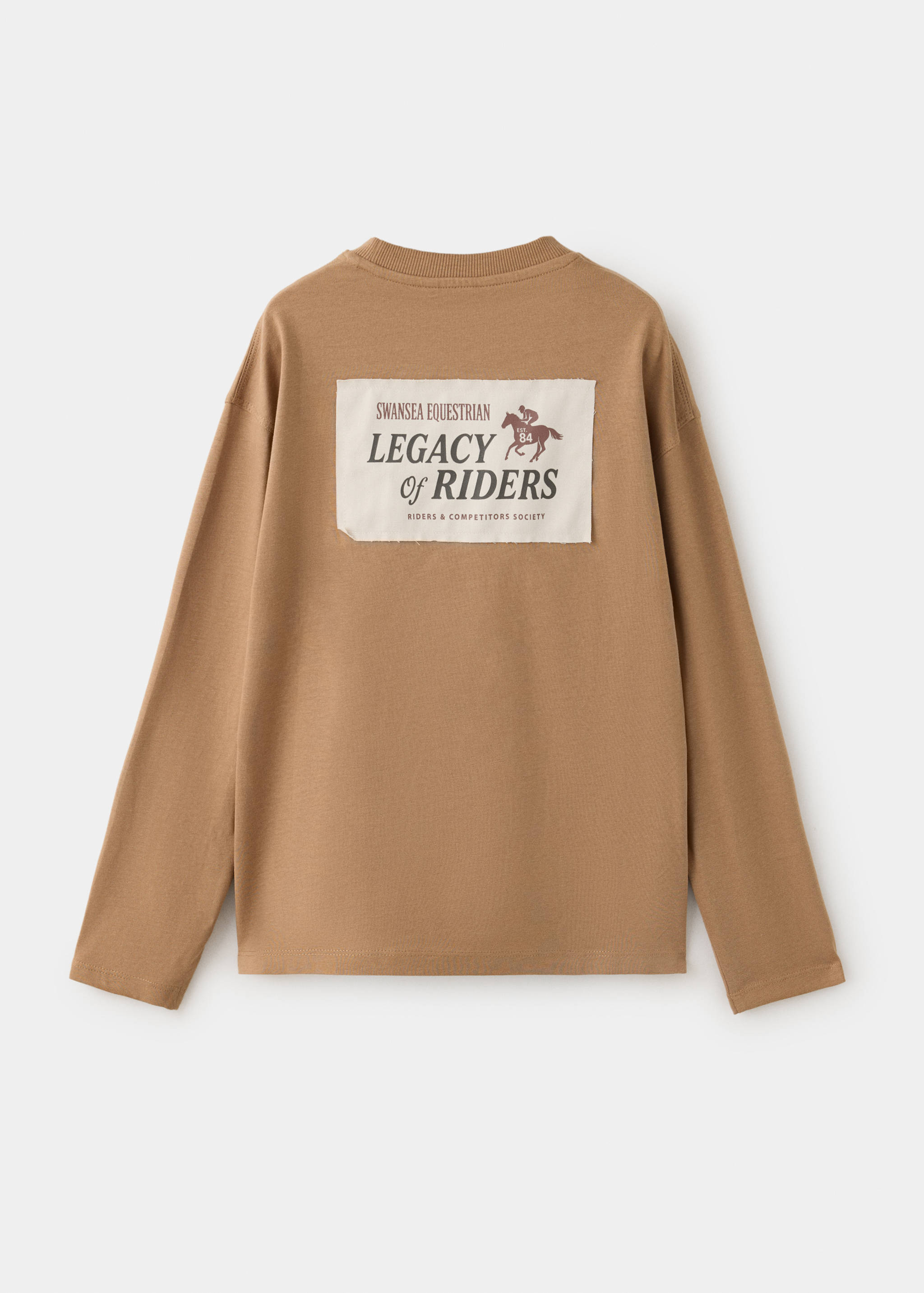 T-shirt with print details - Reverse of the article