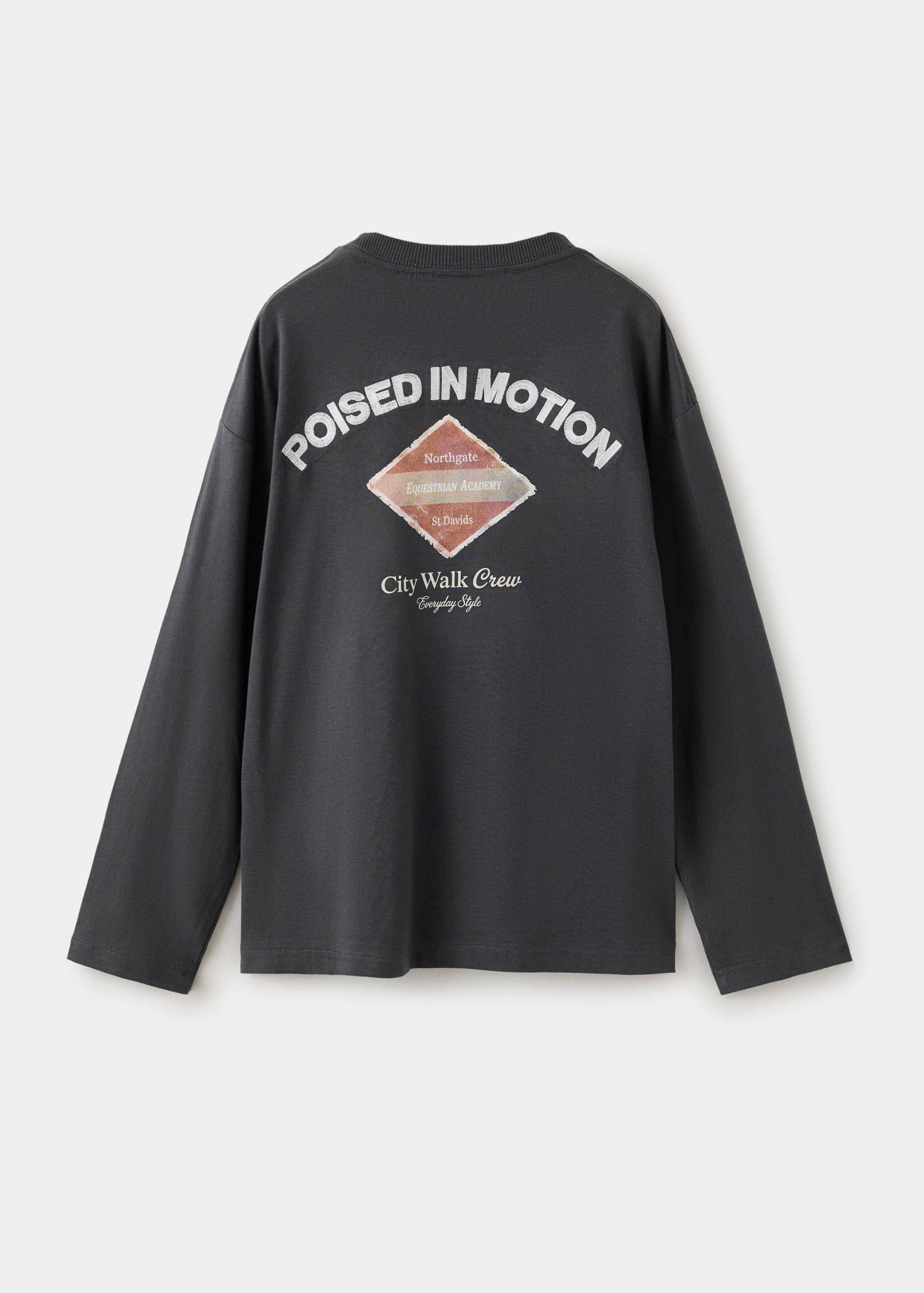 T-shirt détails imprimés - Verso de l’article