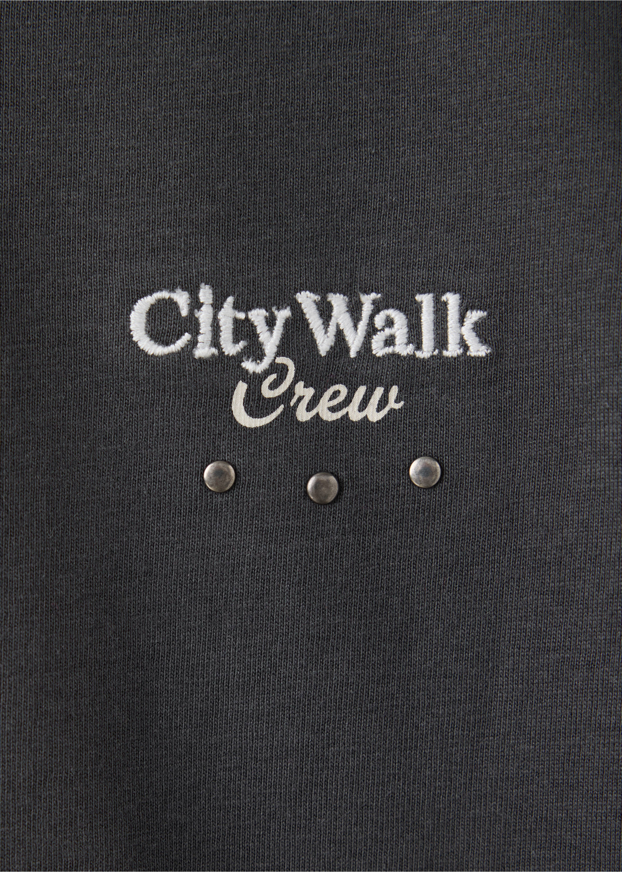 T-shirt détails imprimés - Détail de l'article 8, Gris anthracite. Ref: 37007916-00.