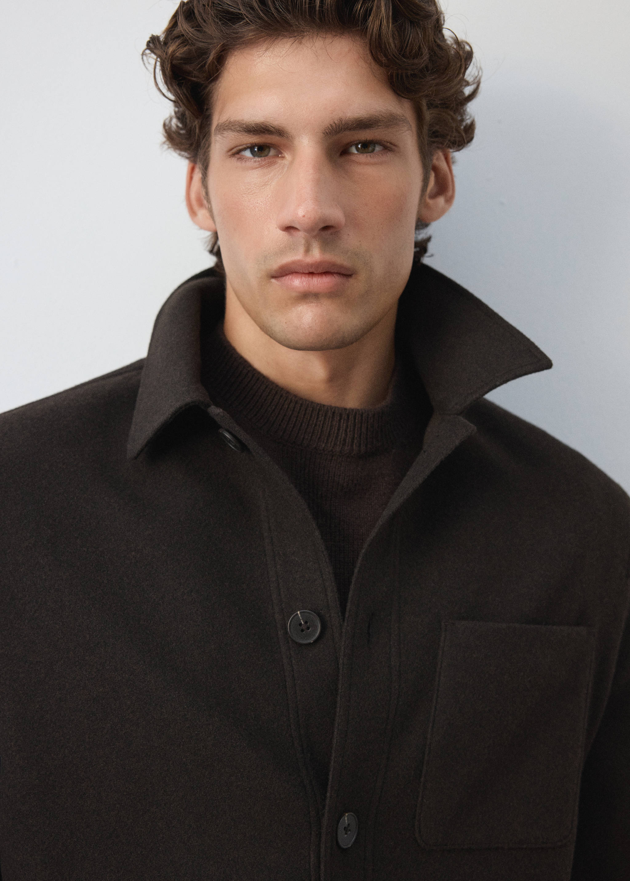 Regular-Fit-Overshirt aus Flanell - Detail des Artikels 1