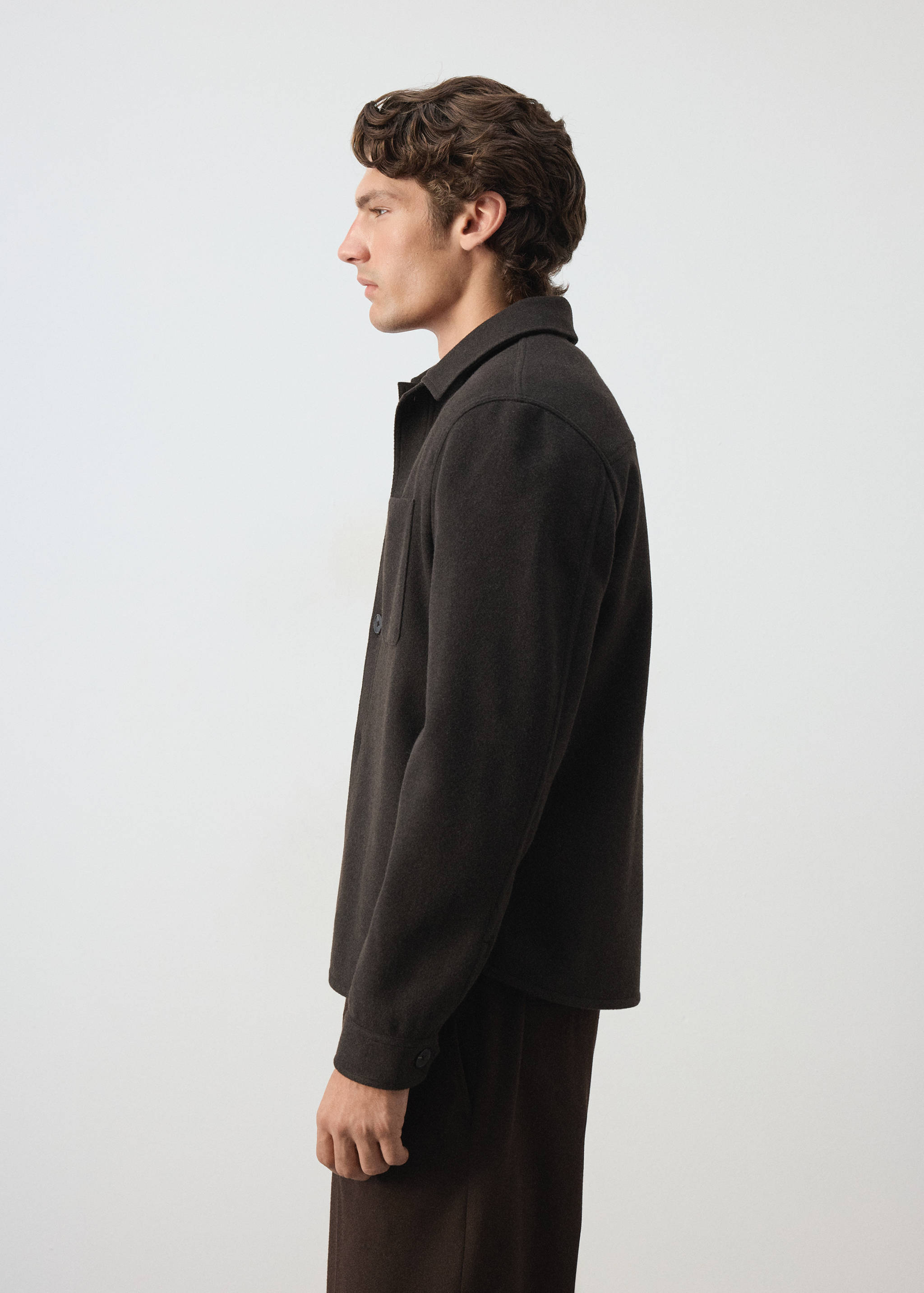 Regular-Fit-Overshirt aus Flanell - Detail des Artikels 2