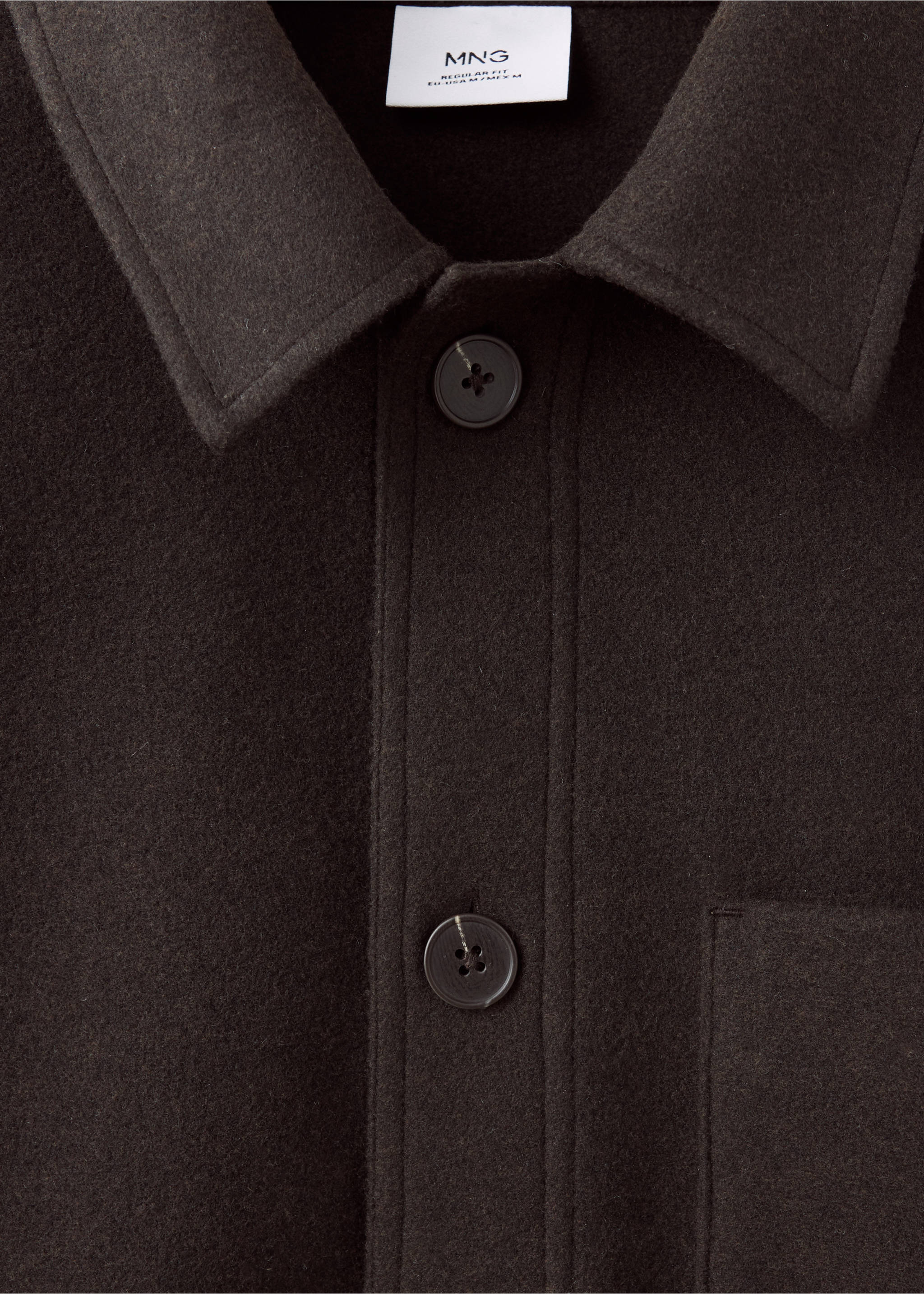 SWEATSHIRT ALLUDIA - Details of the article 8, Coffee. Ref: 37007917-00.
