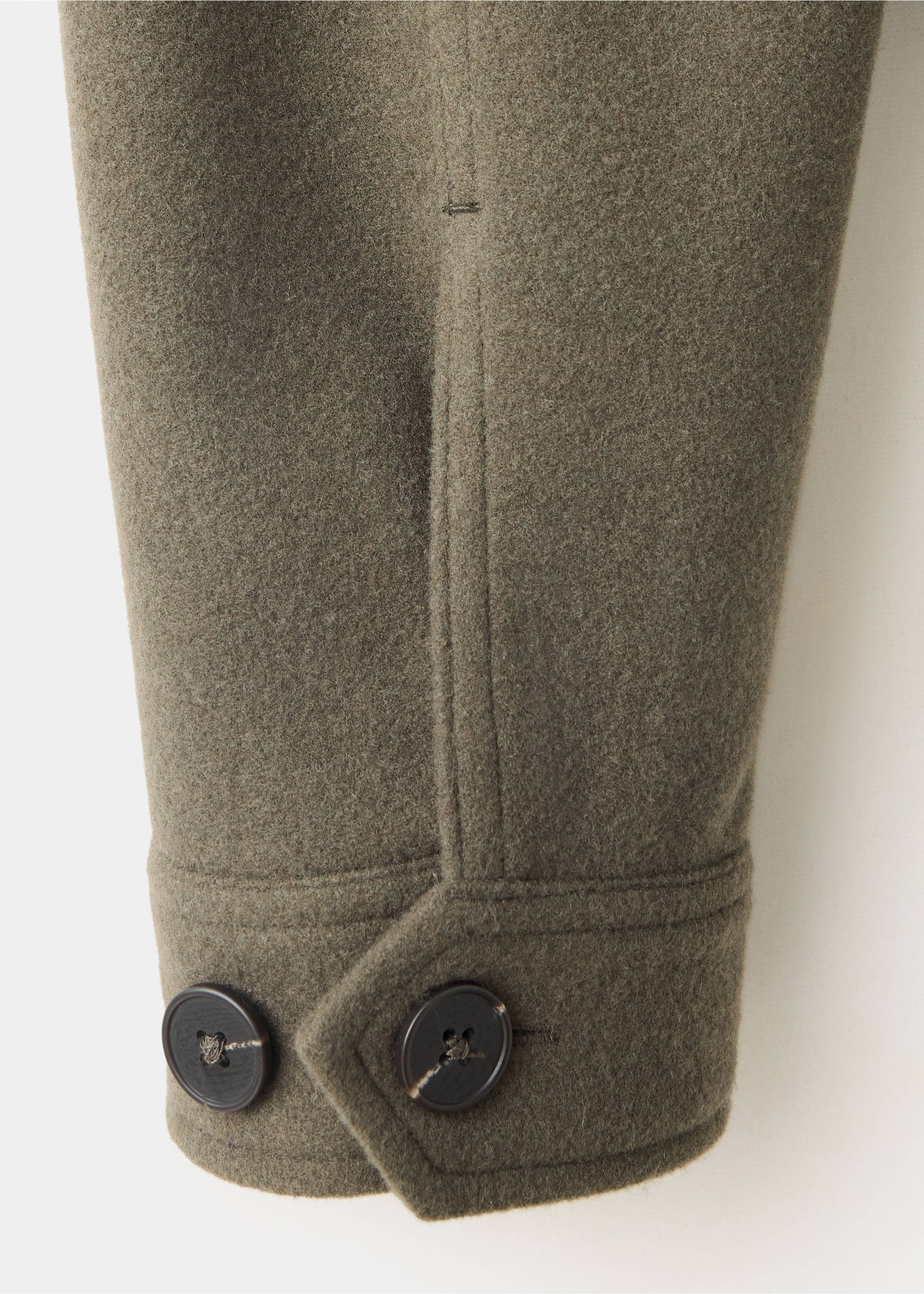 SWEATSHIRT ALLUDIA - Details of the article 0, Olive Green. Ref: 37007917-00.