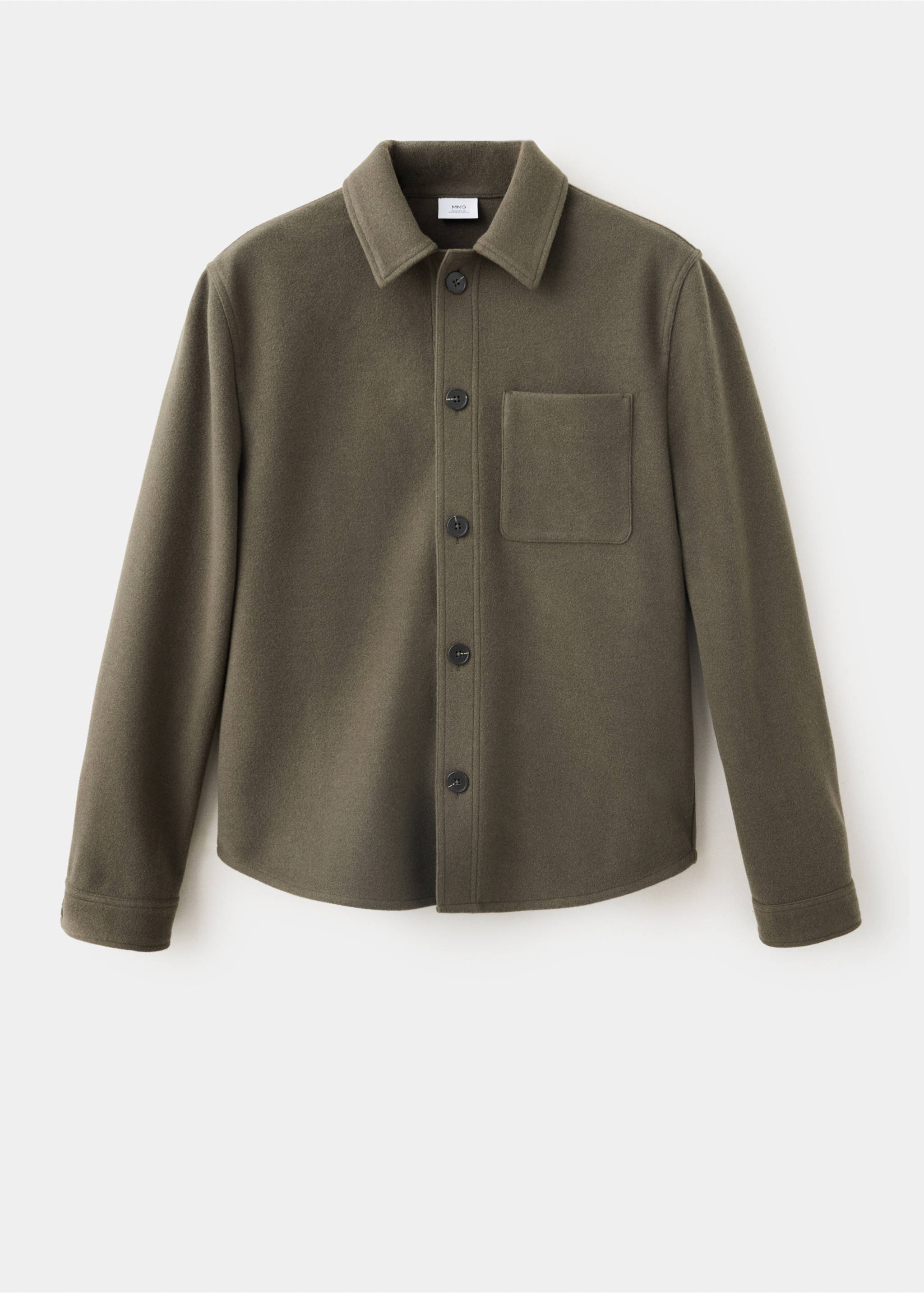 SWEATSHIRT ALLUDIA - Article without model, Olive Green. Ref: 37007917-00.