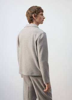 Regular fit sweatshirt with pocket — Light/Pastel Grey 3