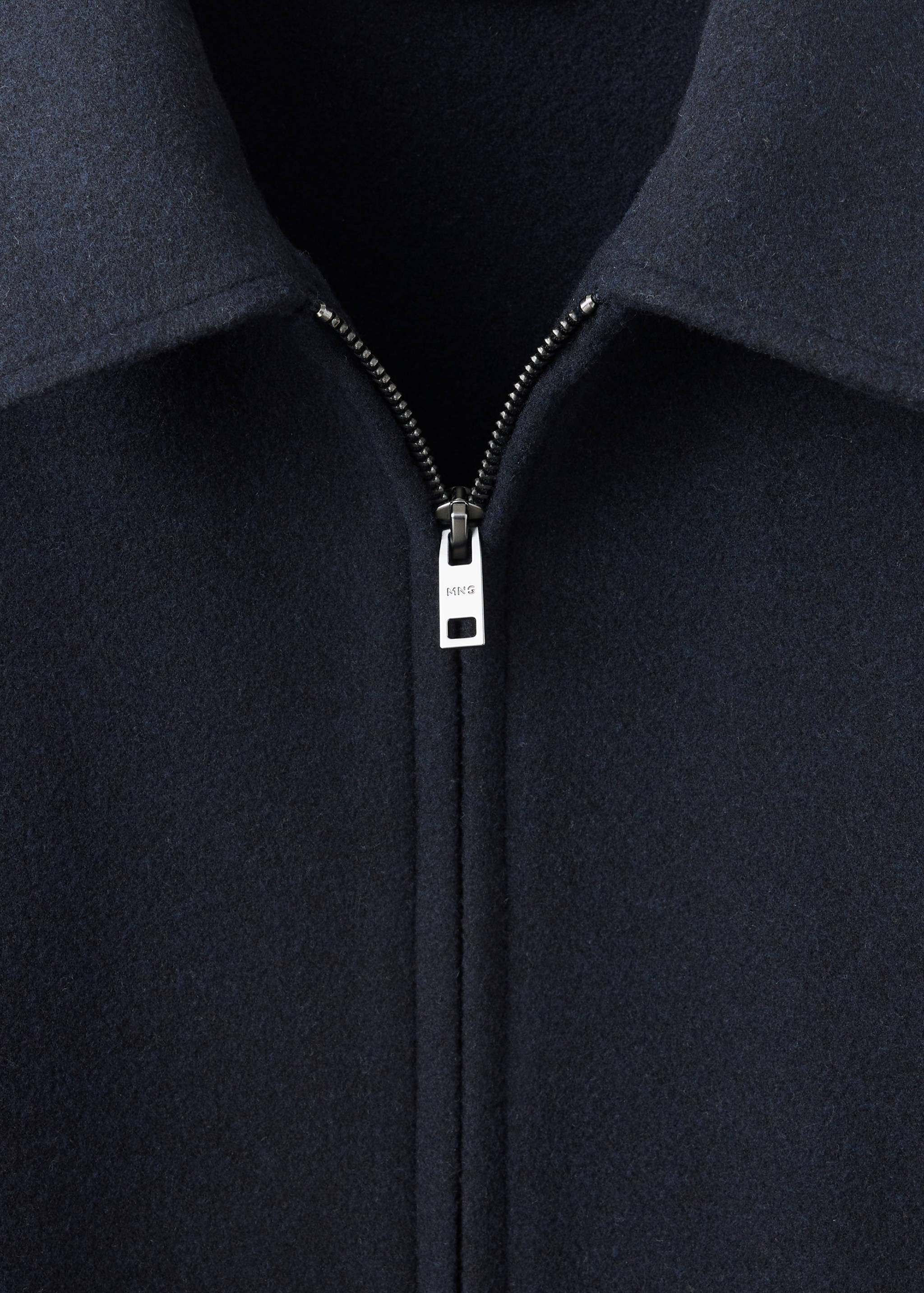 Zip-up cloth jacket - Details of the article 8