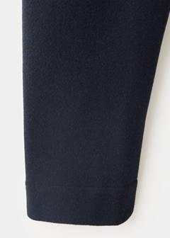 Zip-up cloth jacket — Navy 8