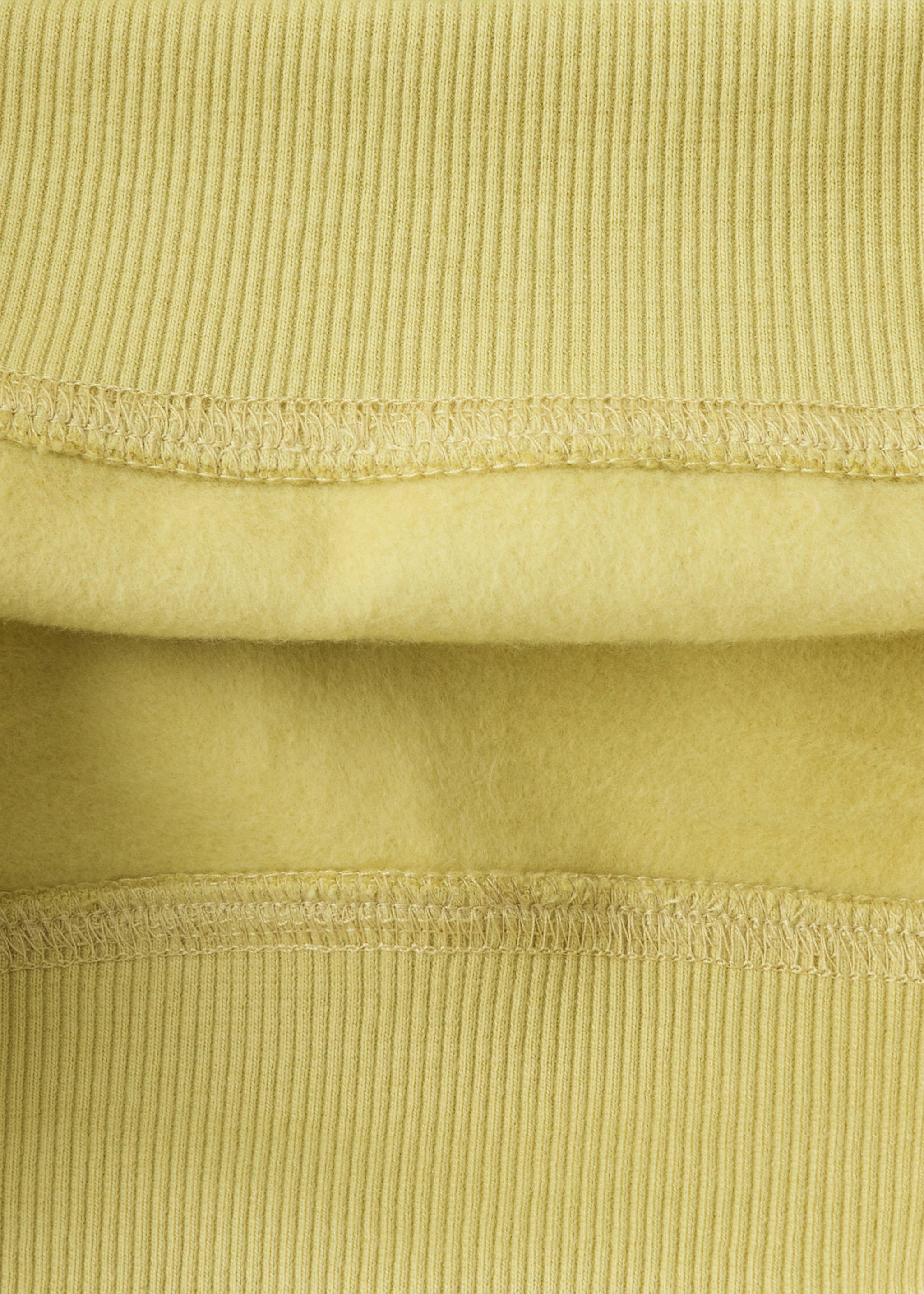 Printed cotton sweatshirt - Details of the article 8, Green Apple. Ref: 37007924-00.