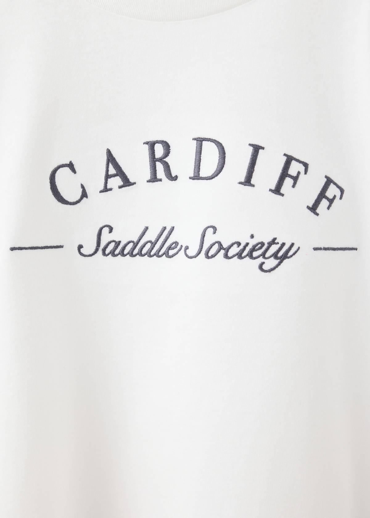 T-shirt with print details — Off White