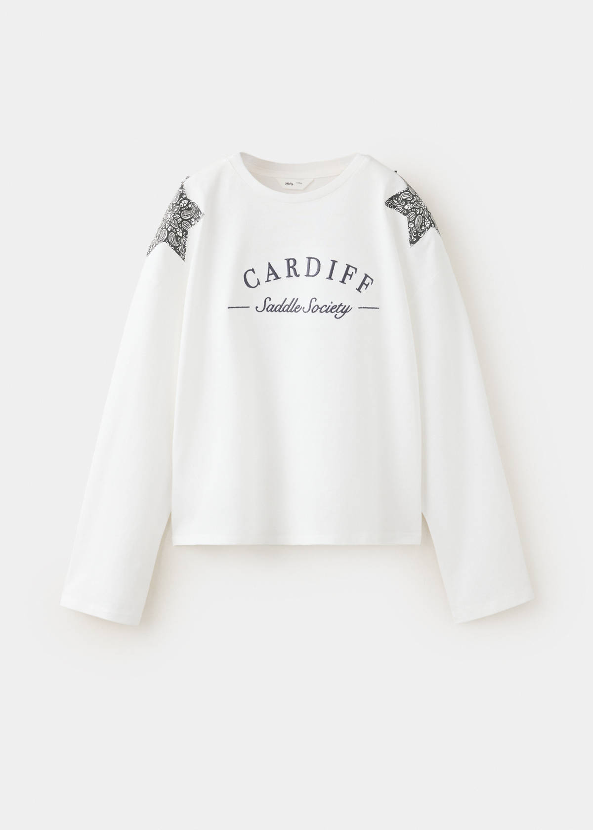 T-shirt with print details — Off White