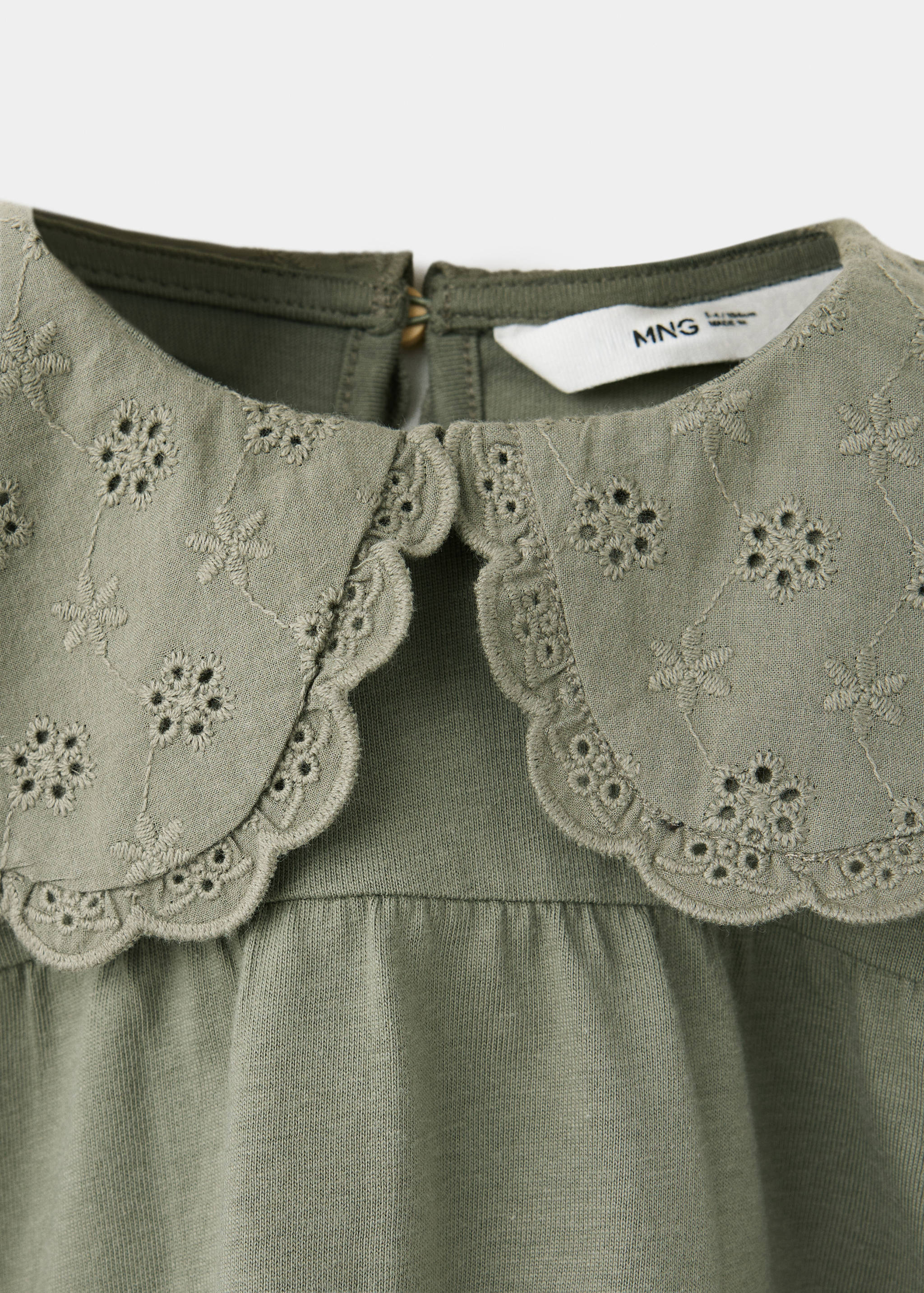 Babydoll-T-Shirt mit Stickereien - Detail des Artikels 8