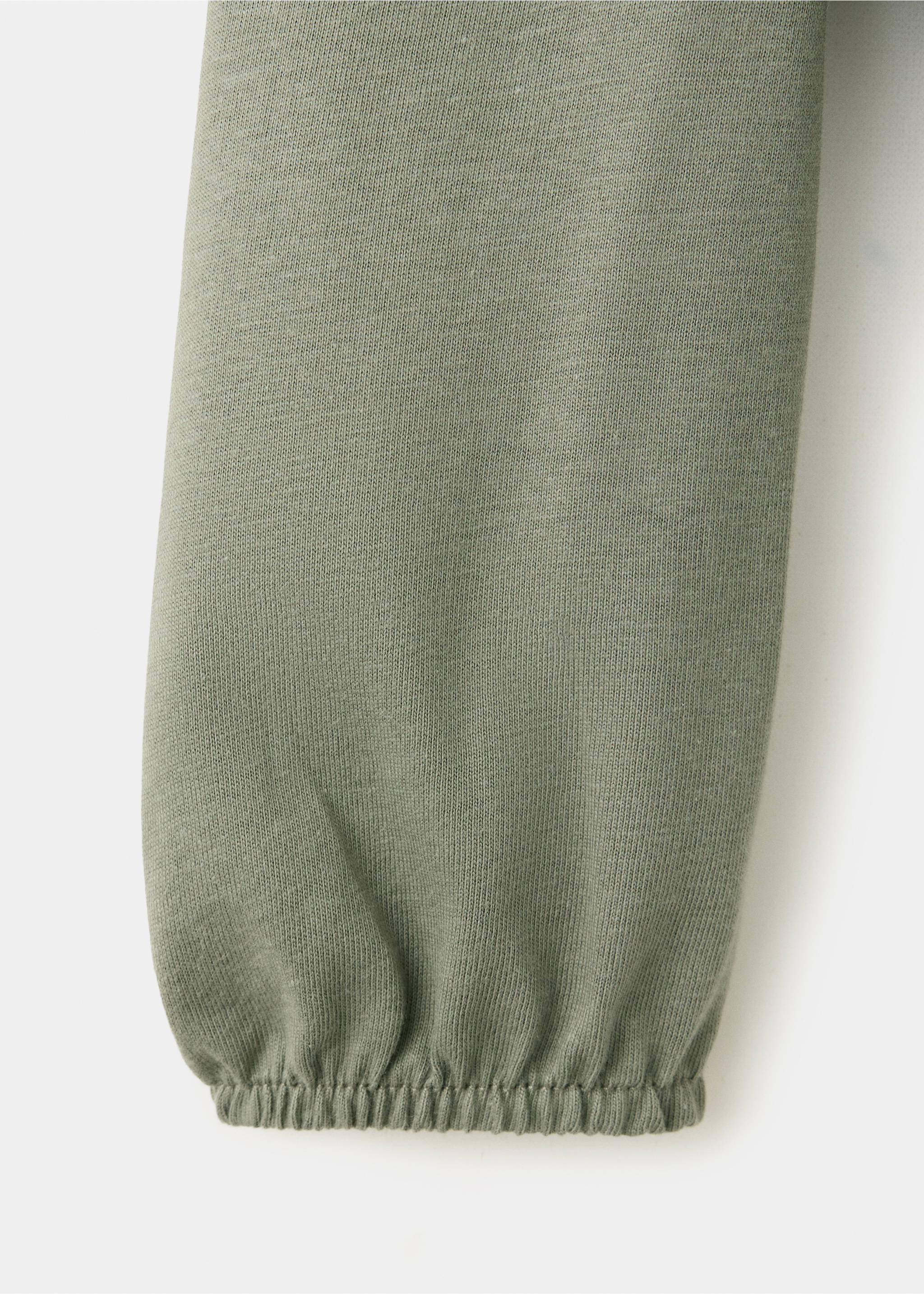 Babydoll-T-Shirt mit Stickereien - Detail des Artikels 0, Waldgrün. Ref: 37007930-00.
