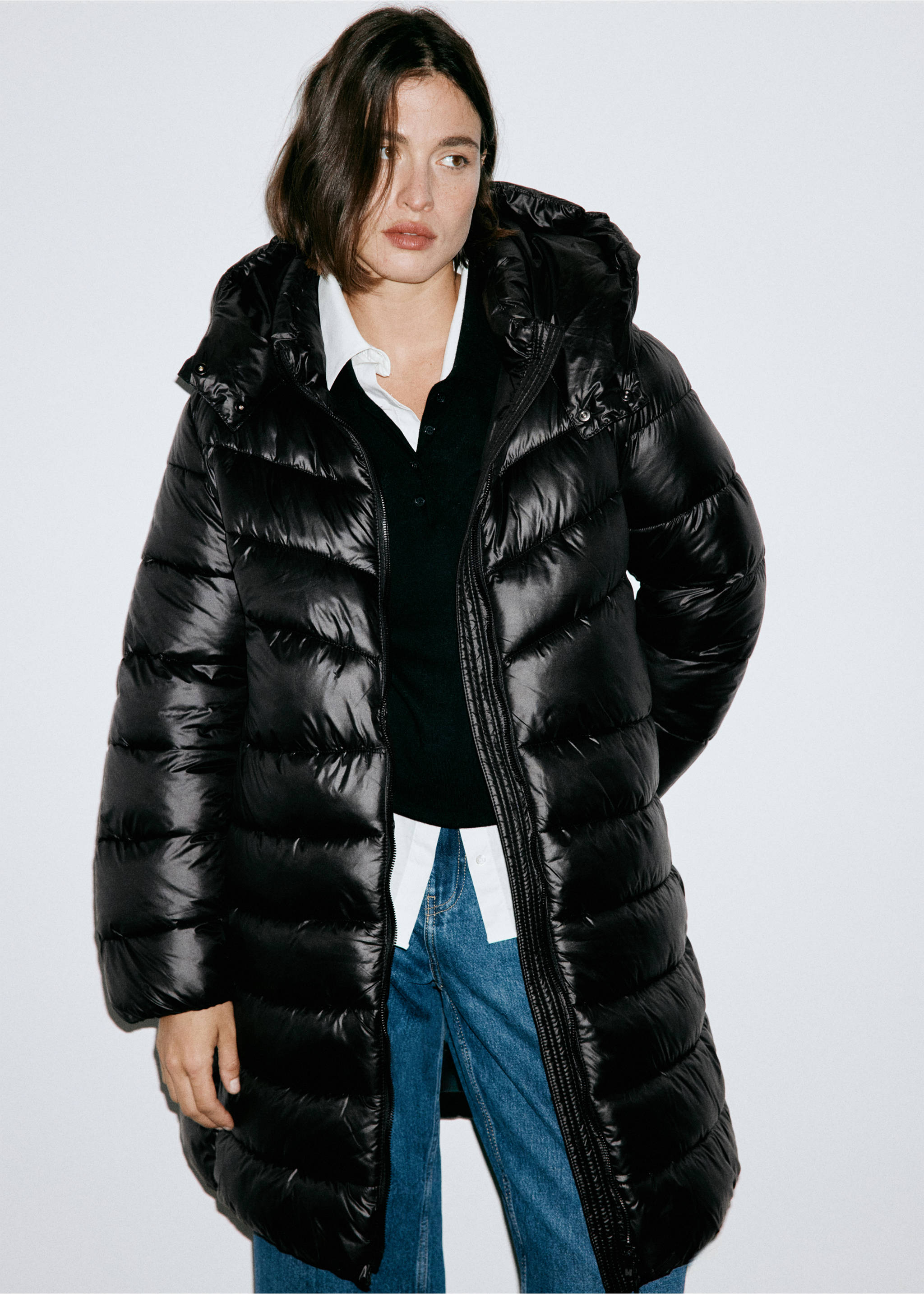 Anorak bego - Деталь изделия 6, Черный. Ref: 37008269-00.