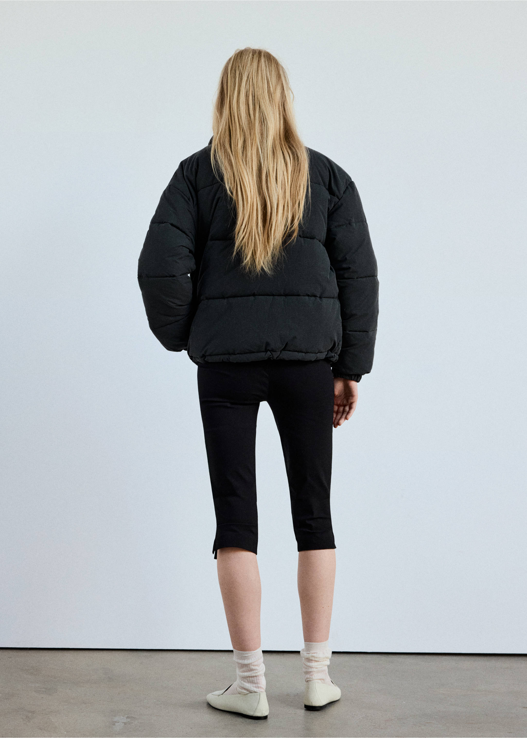 Anorak pino - Reverse of the article, Charcoal. Ref: 37008270-00.