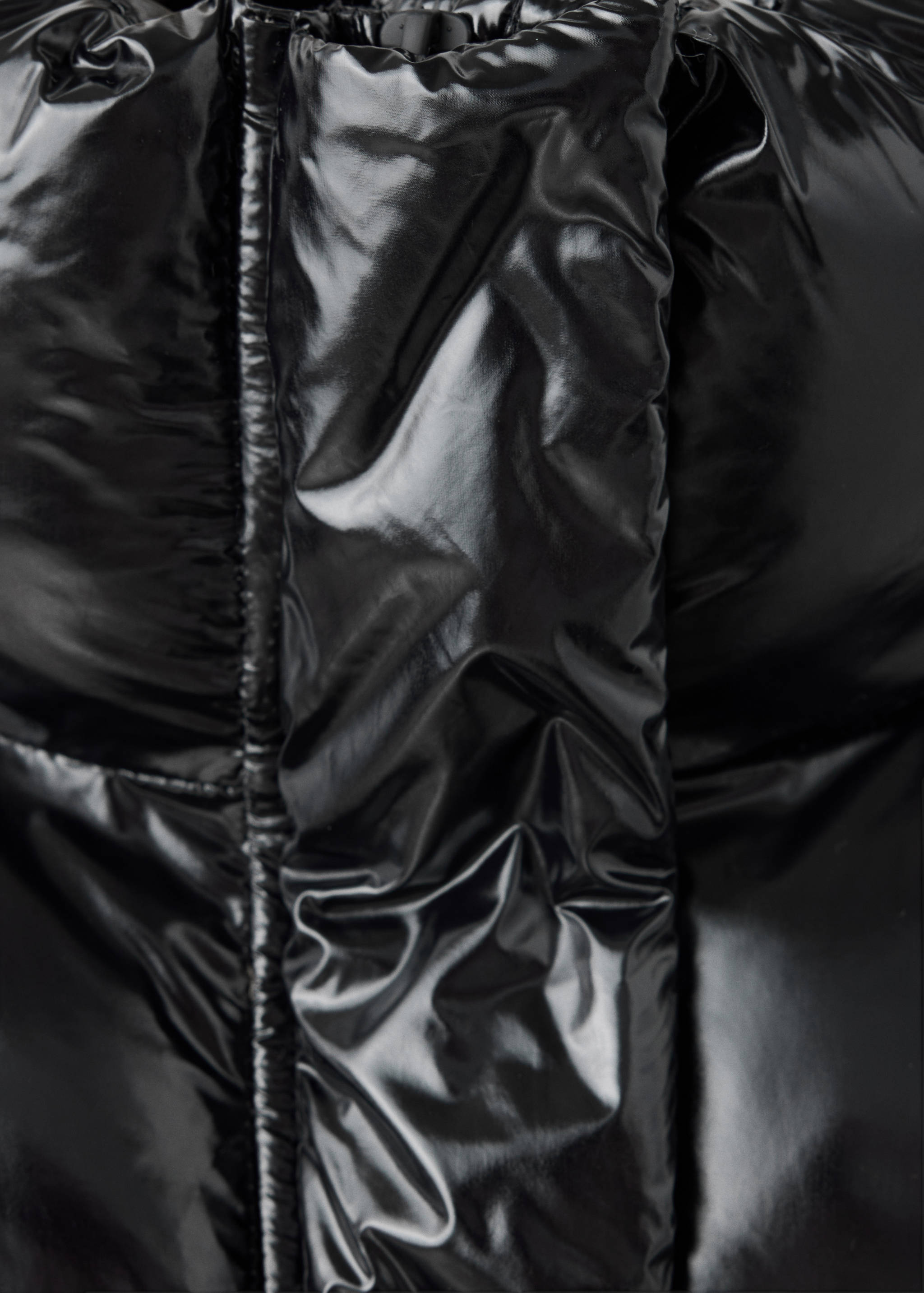 Shiny quilted anorak - Details of the article 8