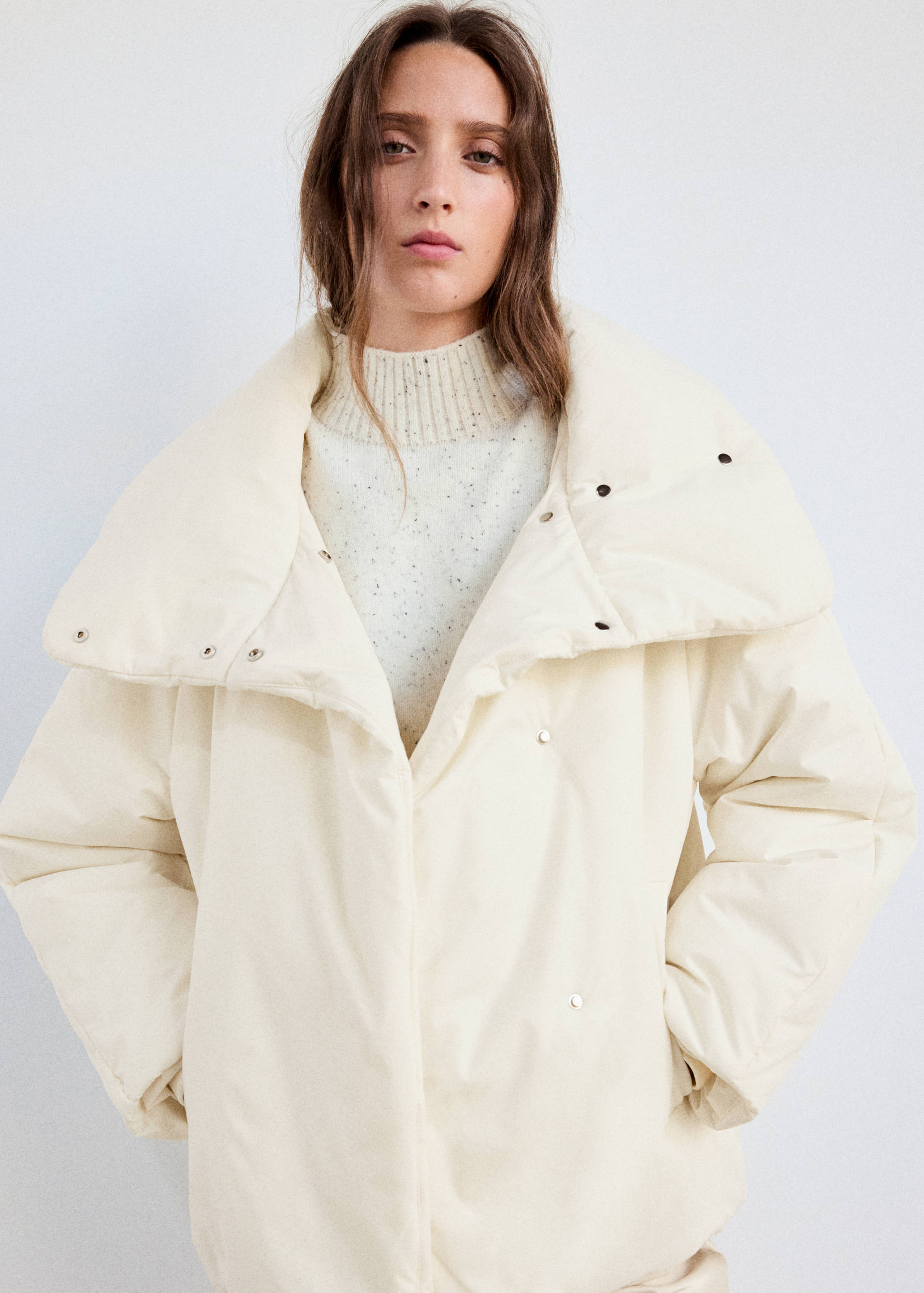 PUFFER COAT POLAR - Medium plane