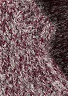Marl wool blend jumper — Pink 5
