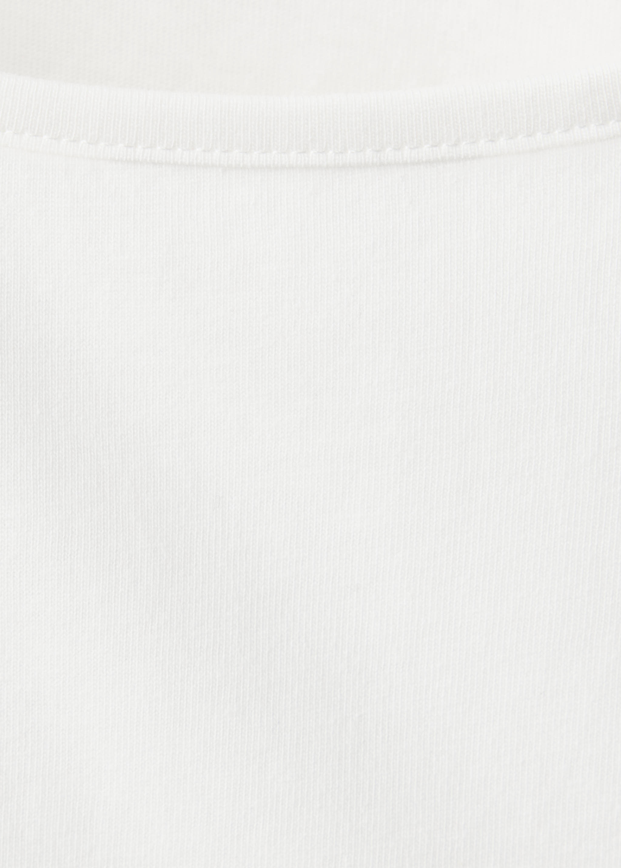 T-shirt with lace trim - Details of the article 0