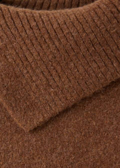 Turtle neck sweater — Caramel 5