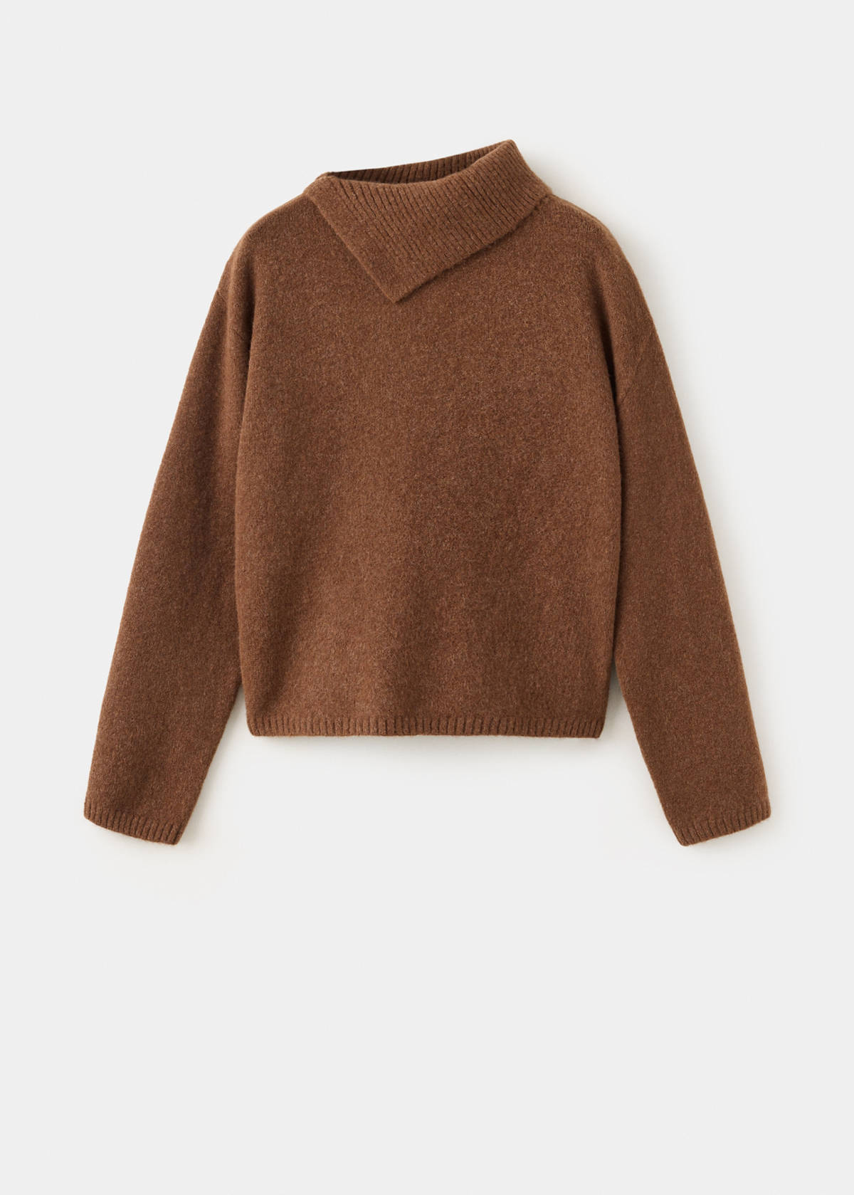 Turtle neck sweater — Caramel