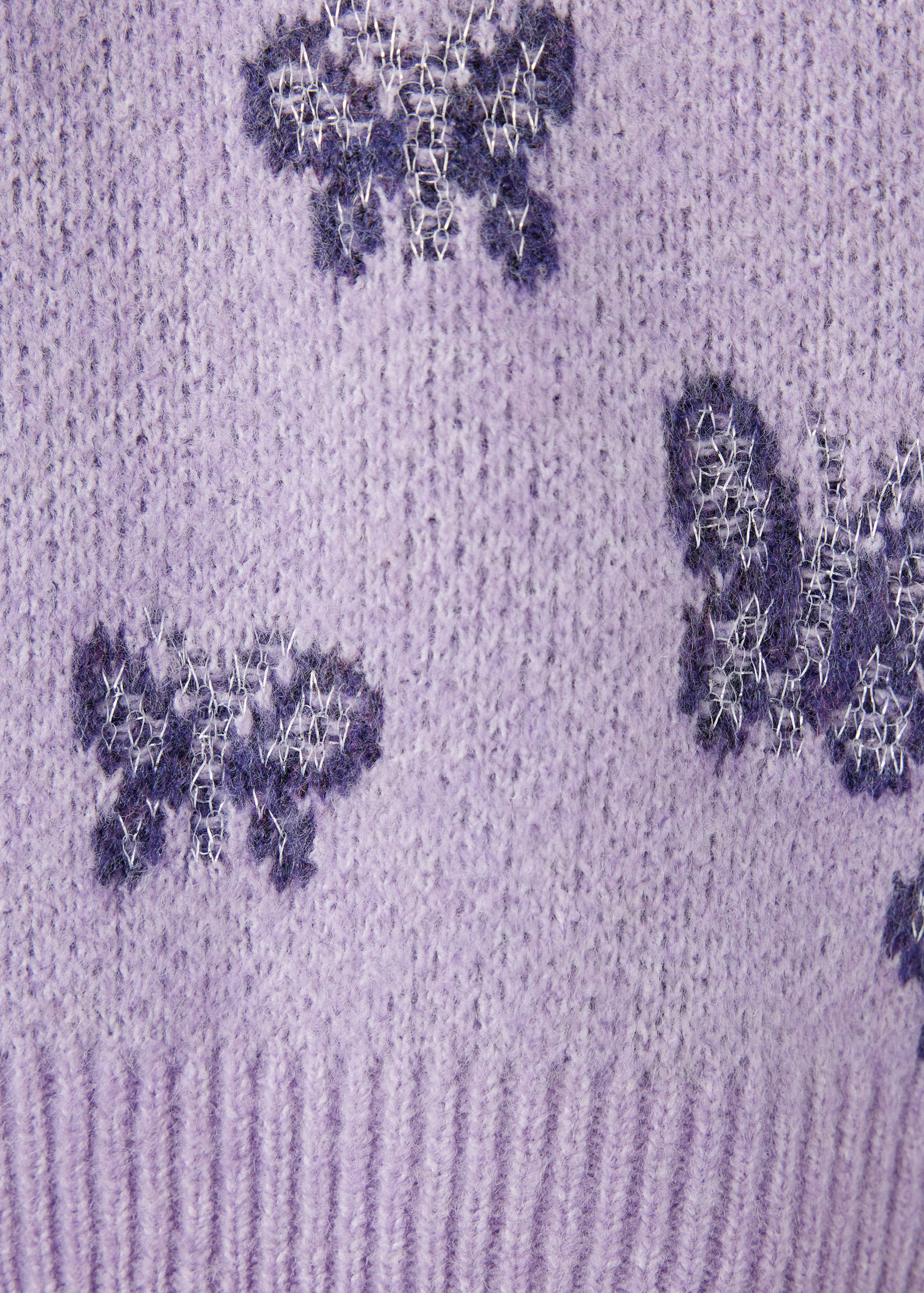 Pull papillons avec détail en lurex - Détail de l'article 0
