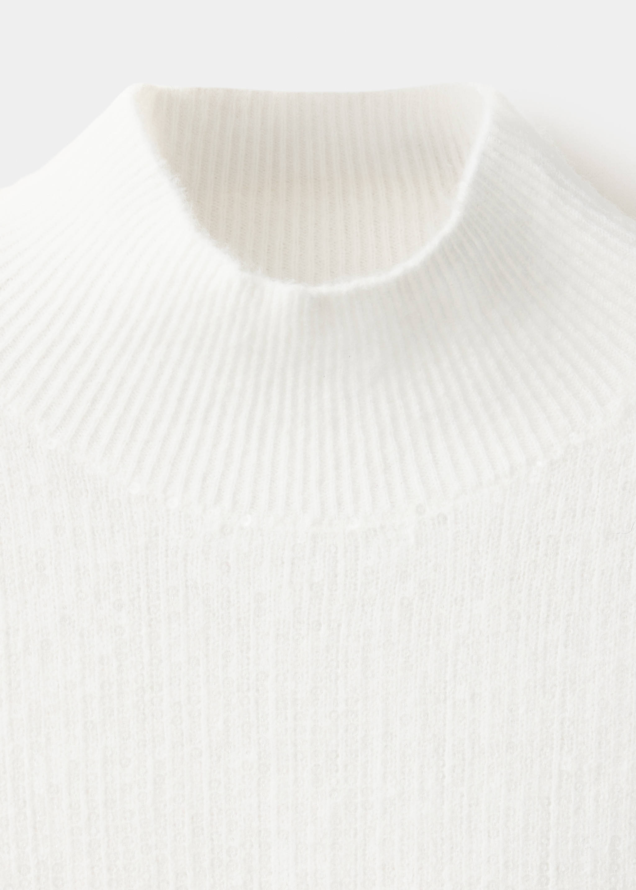 Kurzarmpullover mit Pailletten - Detail des Artikels 8